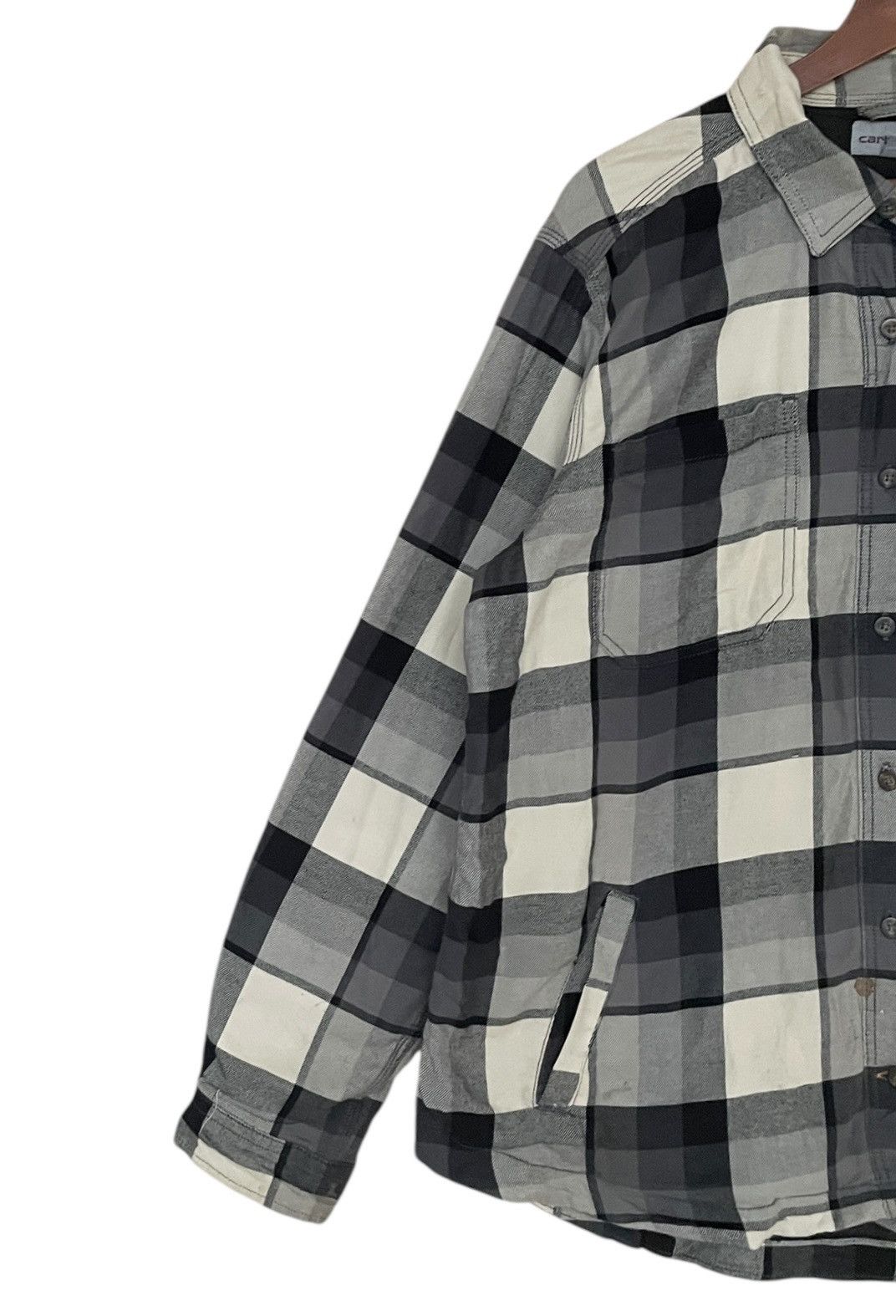 Carhartt Vintage Brand Carhartt Checkered Baggy Shirt 2000s Size US XL / EU 56 / 4 - 3 Thumbnail
