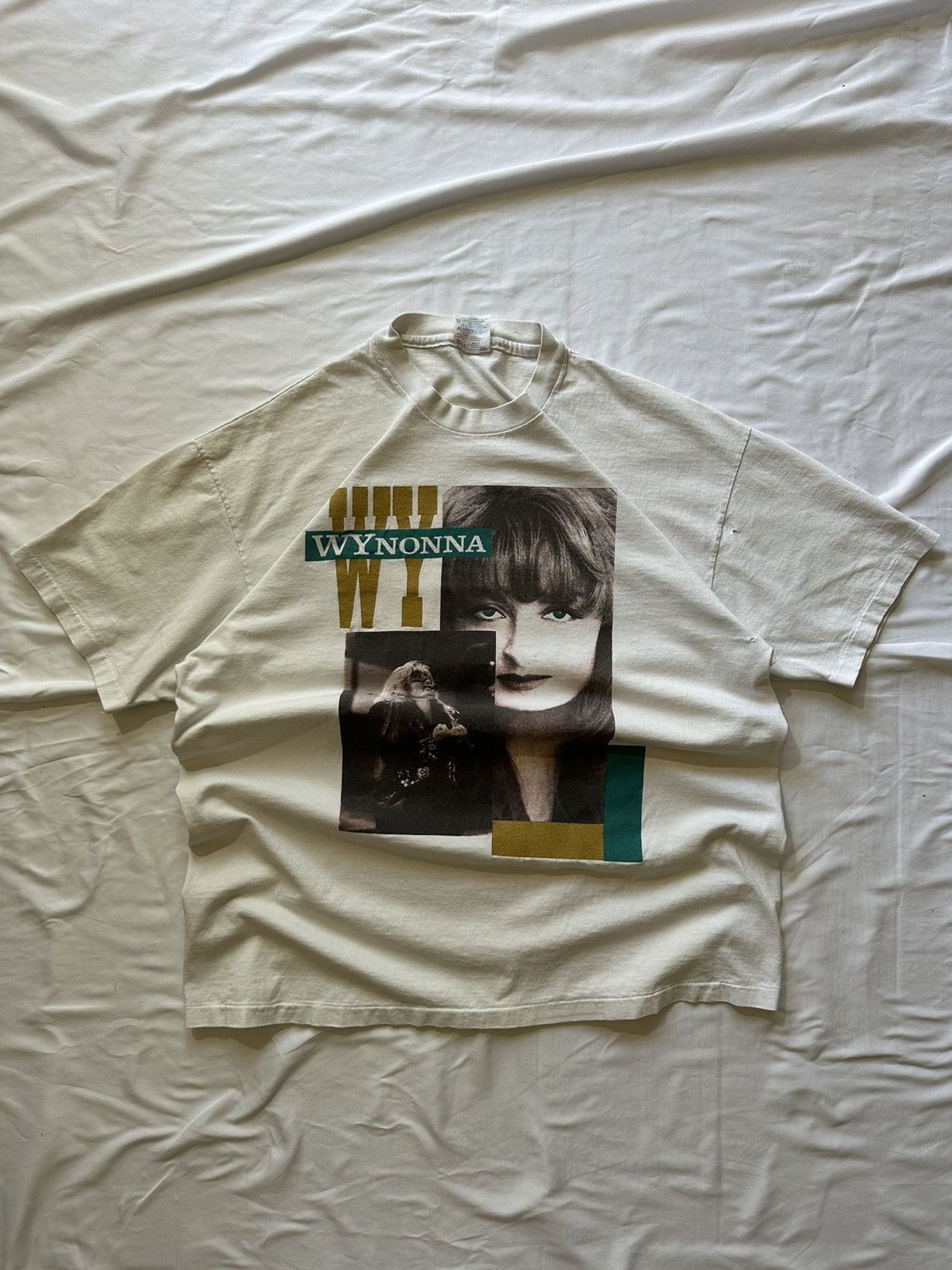 Vintage Vintage Single Stitch Wynonna Judd Tee Size US XL / EU 56 / 4 - 1 Thumbnail