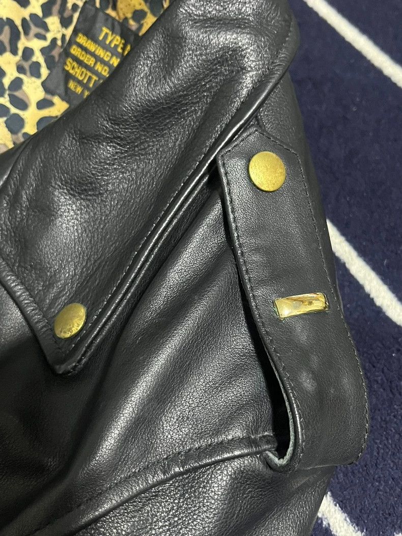 Schott Schott Co-branded buffalo leather leopard print leather ja Size US M / EU 48-50 / 2 - 6 Thumbnail