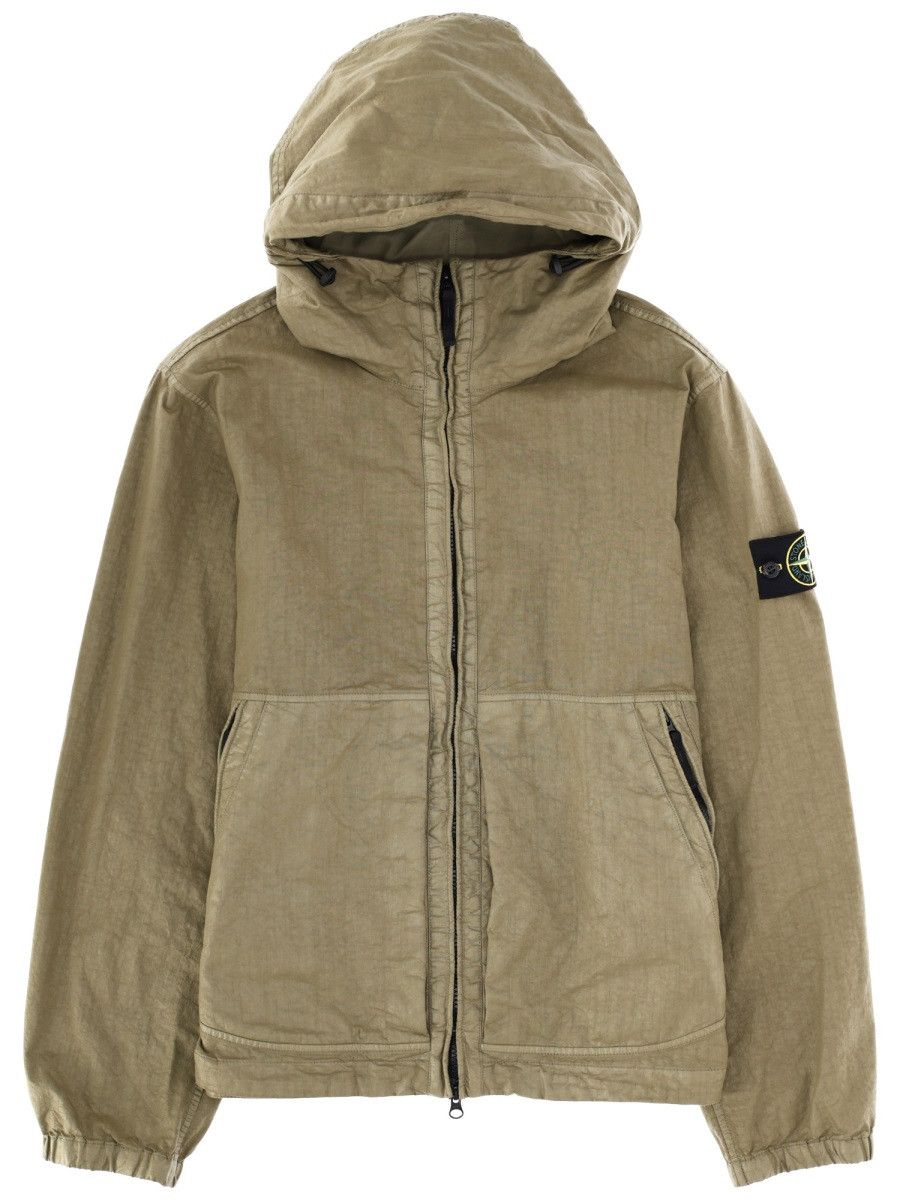 Stone Island STONE ISLAND HOODED JACKET - MILITARY GREEN Size US M / EU 48-50 / 2 - 1 Thumbnail
