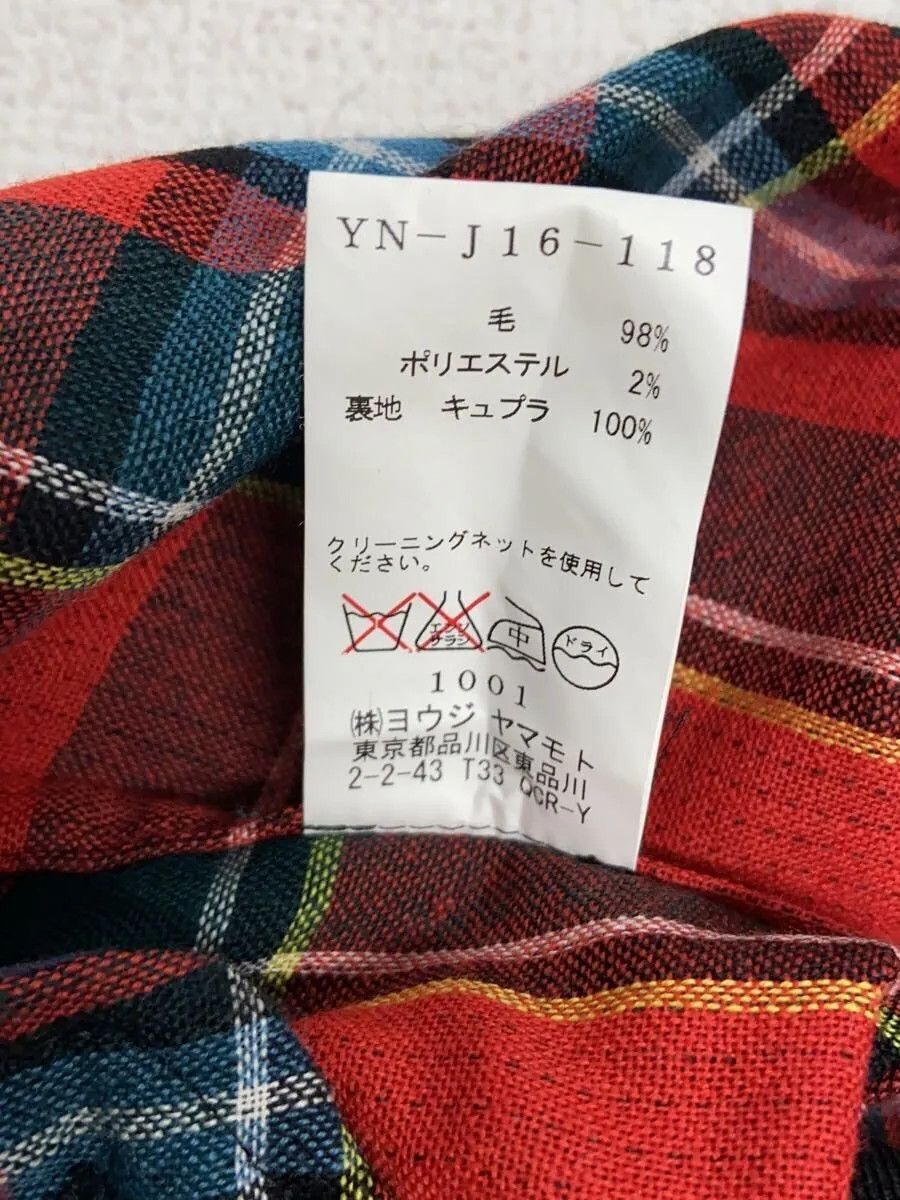 Y's × Yohji Yamamoto Wide Collar Wool Jacket Size M / US 6-8 / IT 42-44 - 6 Thumbnail
