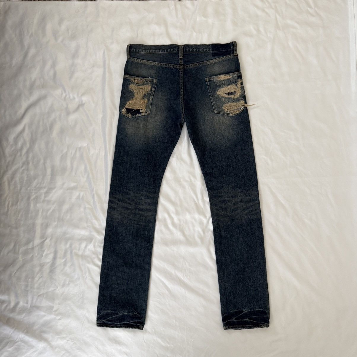 Jun Takahashi × Undercover Undercover ‘05 Skull Denim Size 3 Size US 33 - 2 Thumbnail