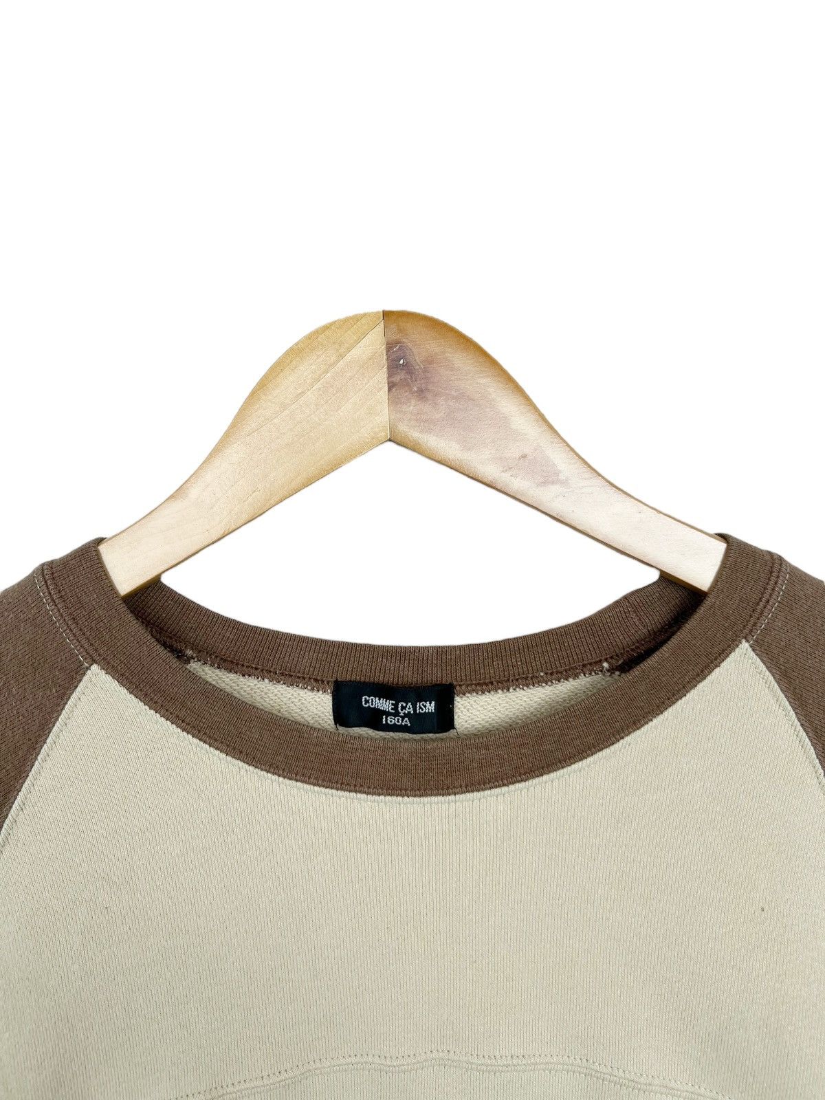 Comme Ca Ism Comme Ca Ism Japan Designer Spellout Beige Sweatshirt Size US S / EU 44-46 / 1 - 7 Thumbnail
