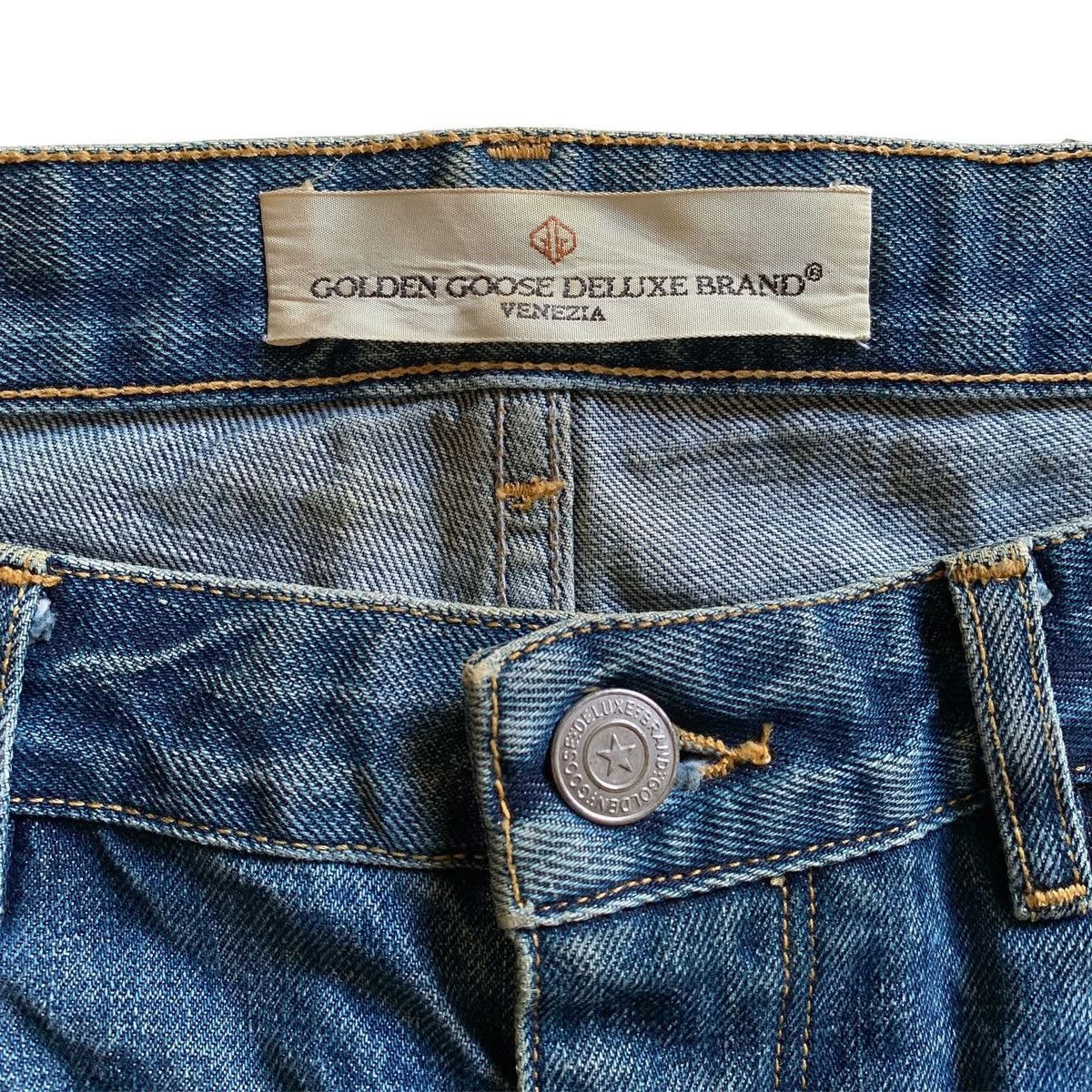 Golden Goose Golden Goose Deluxe Brand 15 A/W Happy Denim Jeans Size US 31 - 2 Thumbnail