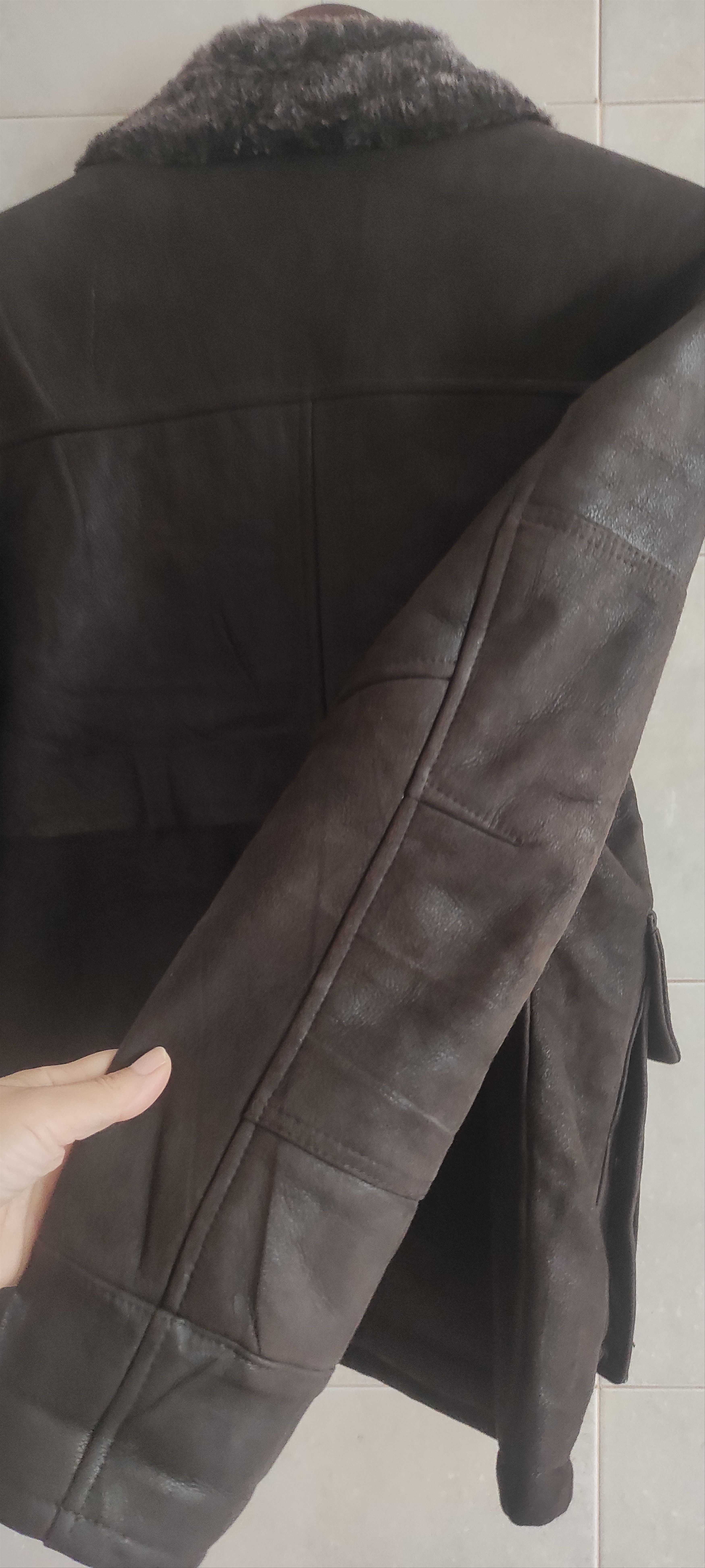 Massimo Dutti Massimo Dutti Suede Shearling Leather Men's Jacket Size M Size US M / EU 48-50 / 2 - 4 Thumbnail