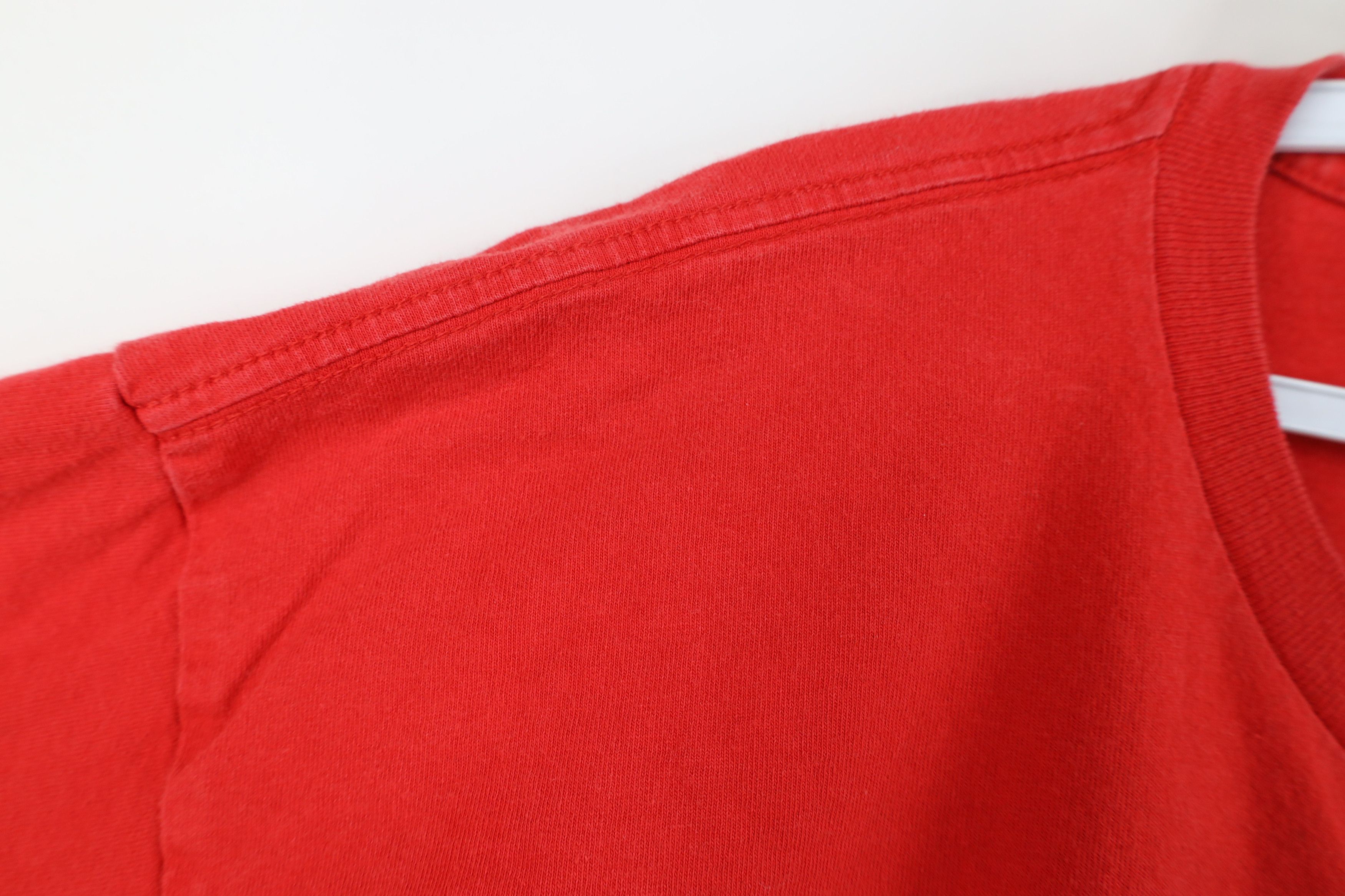Vintage Vintage Y2K Union Made Assembly Complex T-Shirt Red USA Size US XL / EU 56 / 4 - 7 Thumbnail