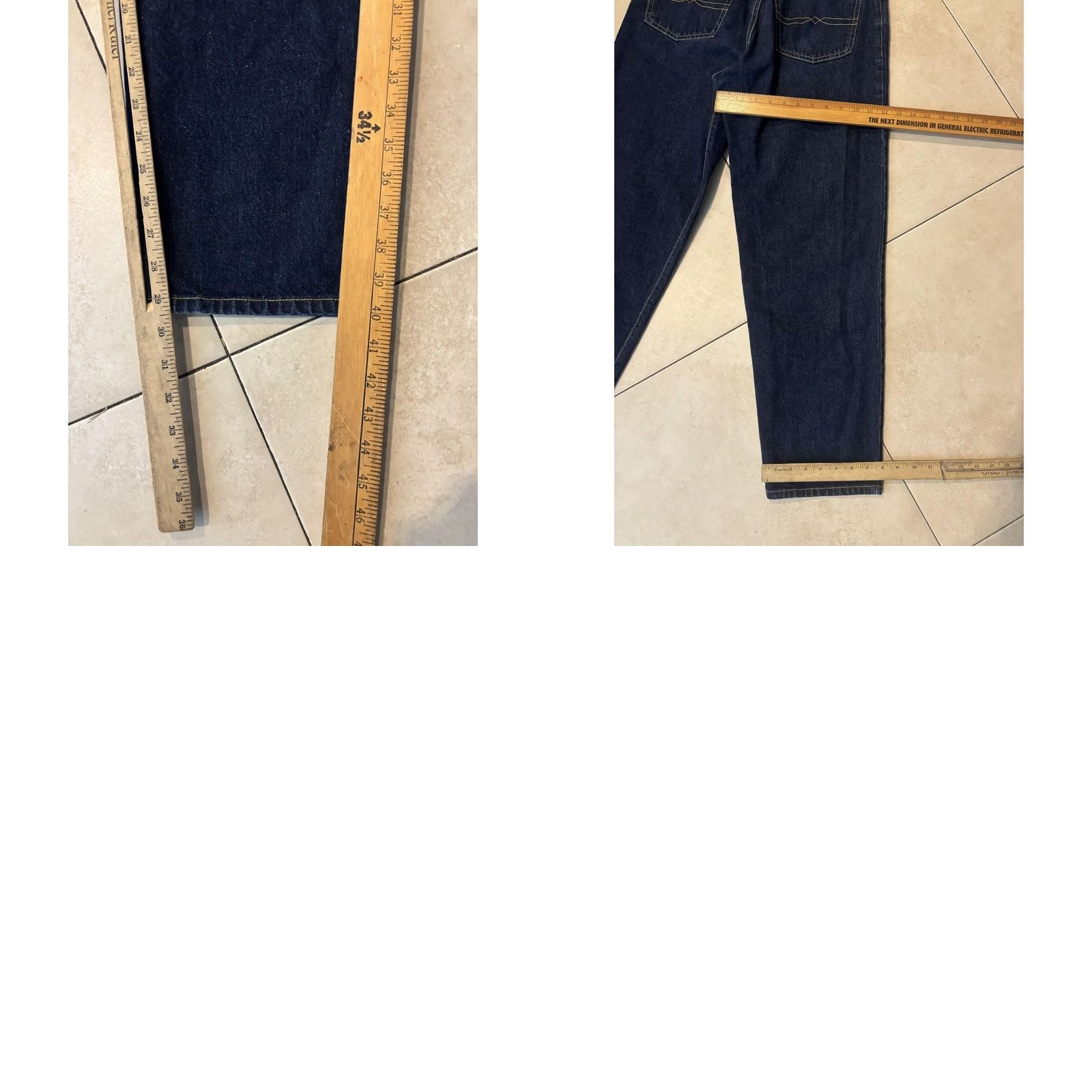 Lucky Brand VINTAGE Lucky Brand Dungarees Jeans Mens 33x29 Blue 81 Relaxed Straight USA Mens Girls Boys Size US 32 / EU 48 - 8 Thumbnail