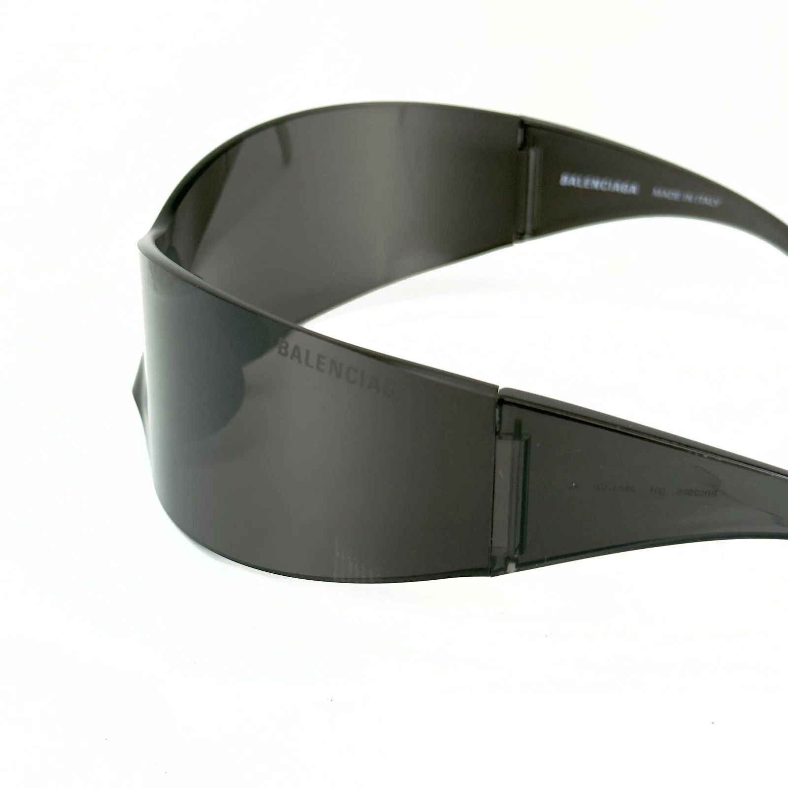 Balenciaga BALENCIAGA BB0299S 0299 PANTHER MASK Wrap Black Bold 001 Size ONE SIZE - 8 Thumbnail