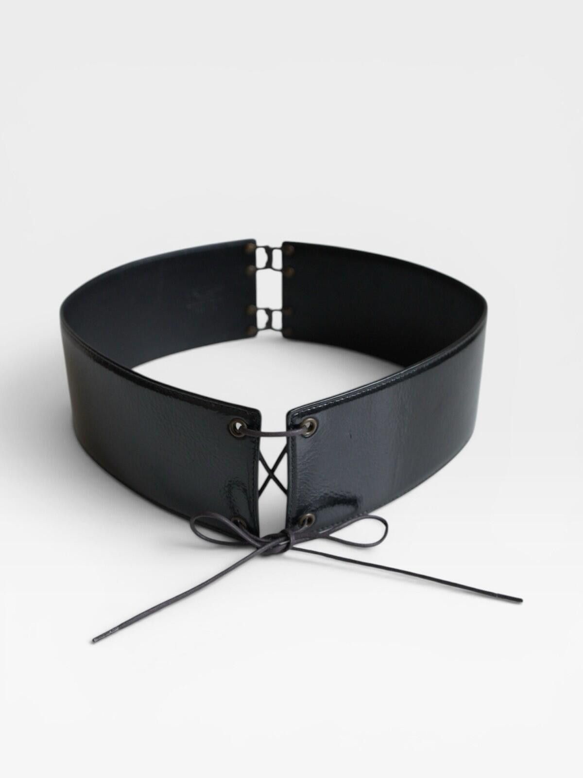 Saint Laurent Paris 2000s Yves Saint Laurent by Tom Ford Corset Waist Belt Size ONE SIZE - 2 Thumbnail