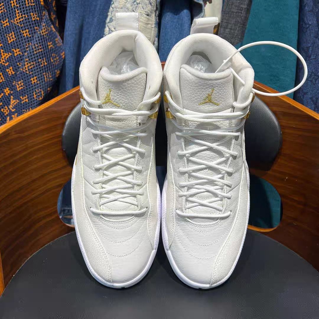 Jordan Brand Air Jordan 12 OVO White Gold K15 Size US 11 / EU 44 - 5 Thumbnail