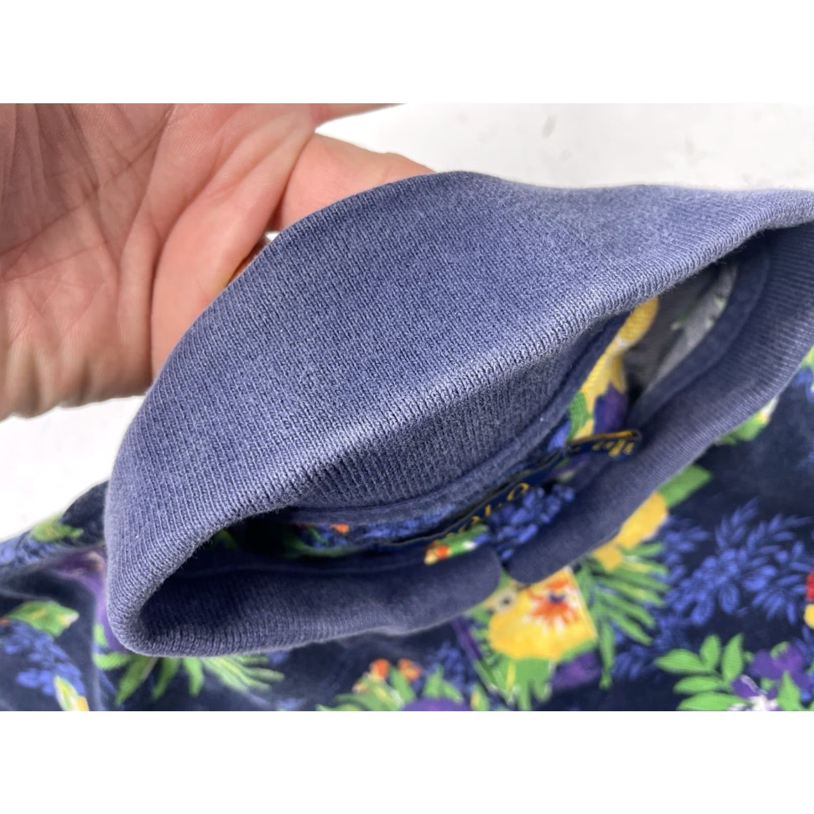 Polo Ralph Lauren Polo Ralph Lauren Polo Shirt Golf Mens Blue Floral Knit Short Sleeve Medium Tropical Size US M / EU 48-50 / 2 - 4 Thumbnail
