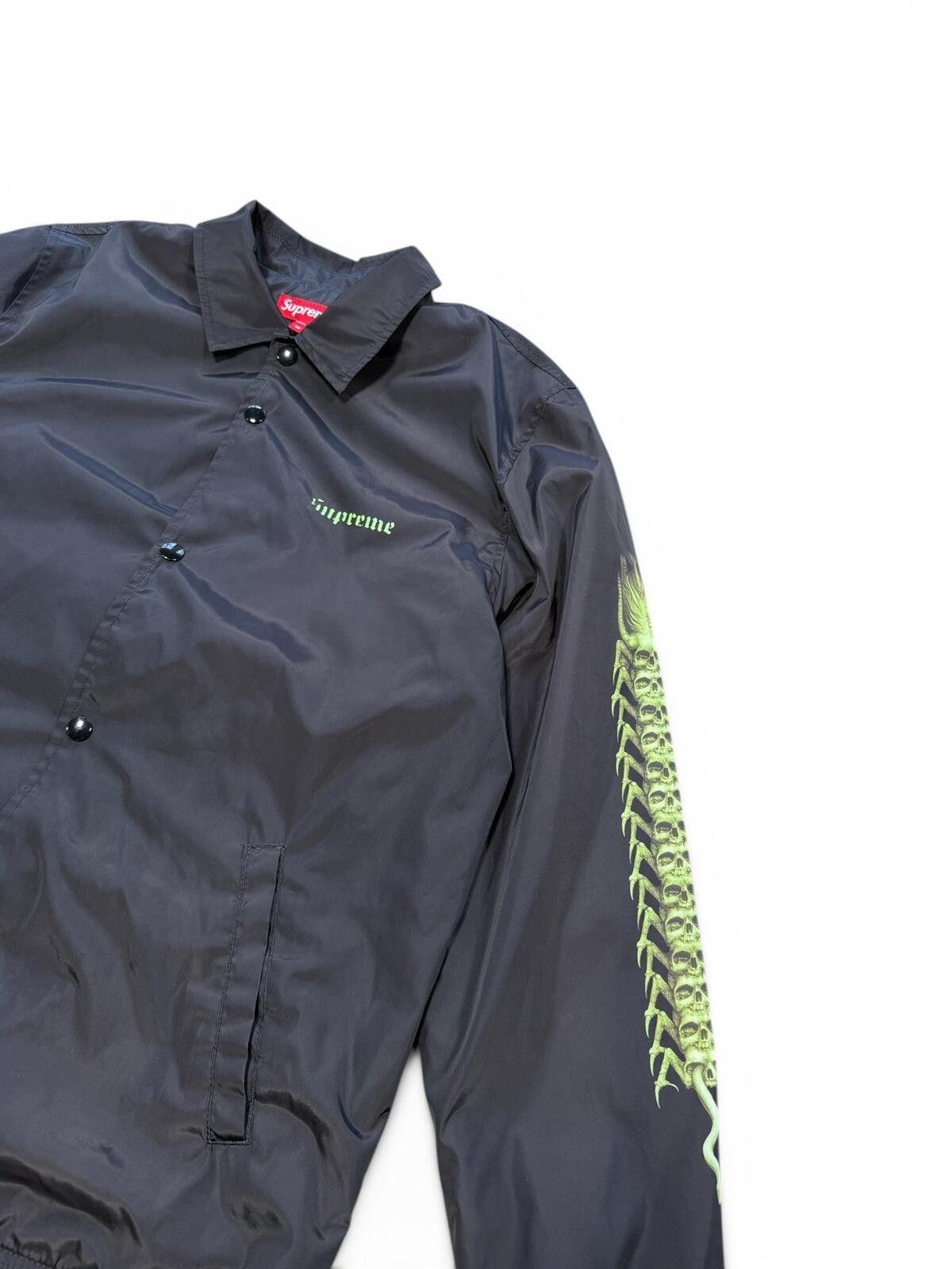 Other Supreme H.R. Giger Coach Jacket FW14 Size Medium Size US M / EU 48-50 / 2 - 6 Thumbnail