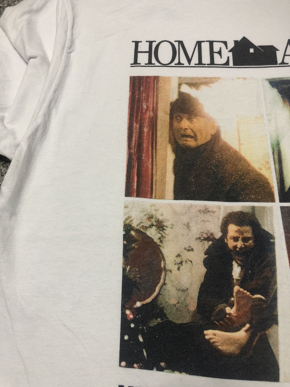 Vintage Home Alone Movie Promo Tshirt Size US XL / EU 56 / 4 - 8 Thumbnail