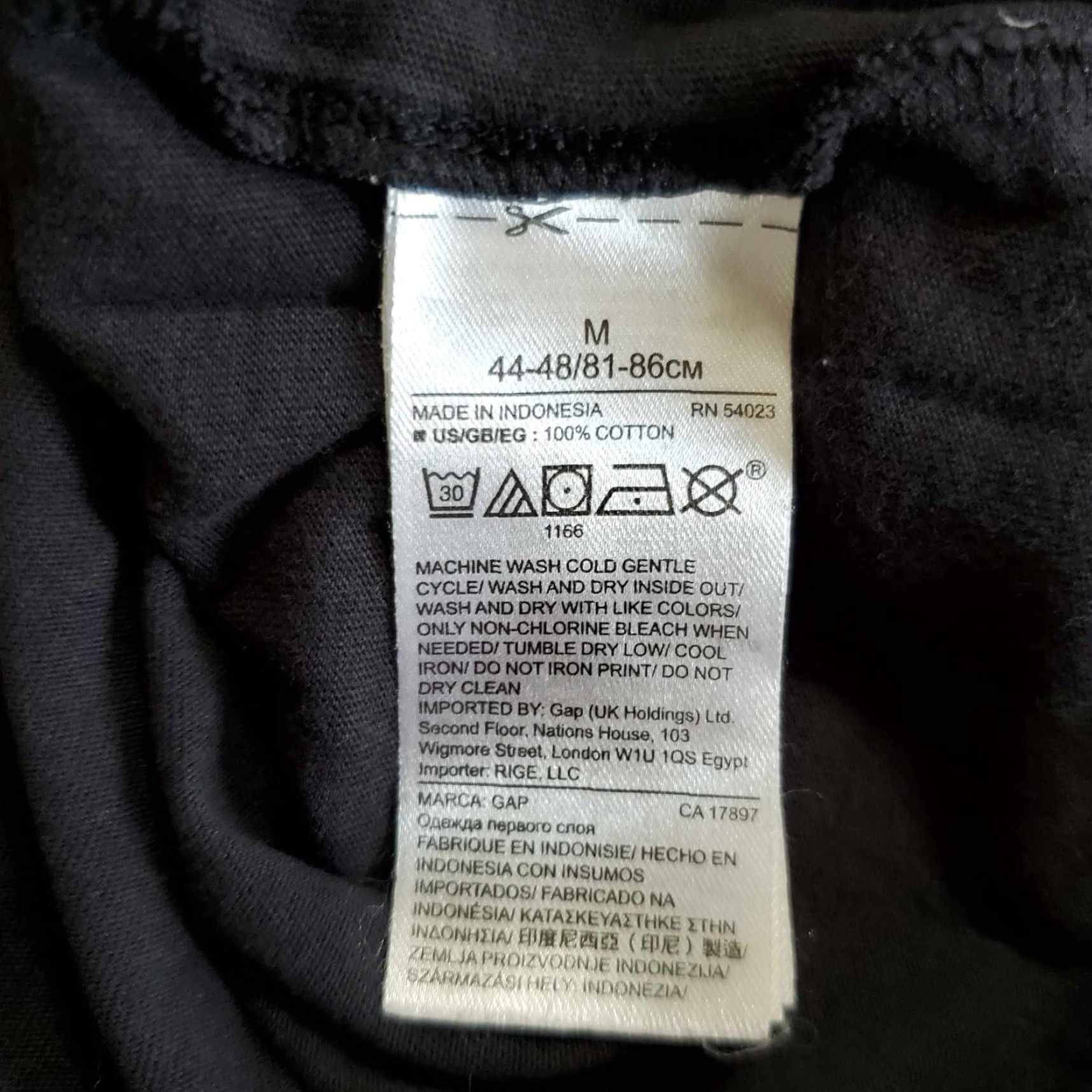 Gap GAP Star Wars Galactic Empire Dark Side Force T-Shirt Mens Size M Black Logo Size US M / EU 48-50 / 2 - 4 Thumbnail