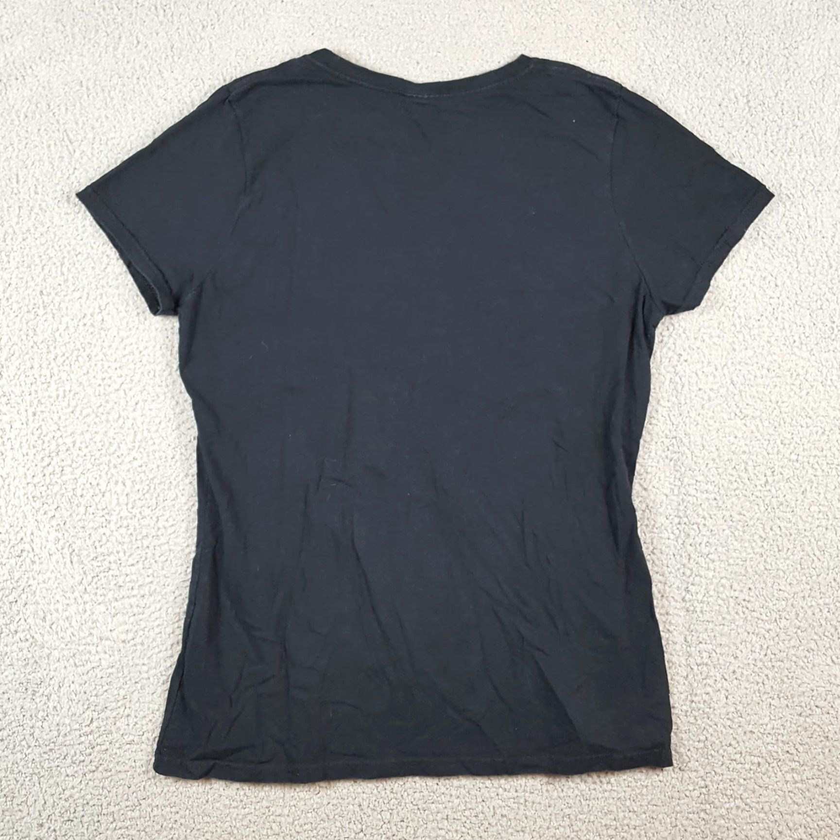 Vintage Venom Marvel T-Shirt Womens Size L Retro Short Sleeve Crew Neck Black Cotton 90s Comic Rock Vintage Style Mens Girls? Size L / US 10 / IT 46 - 3 Thumbnail