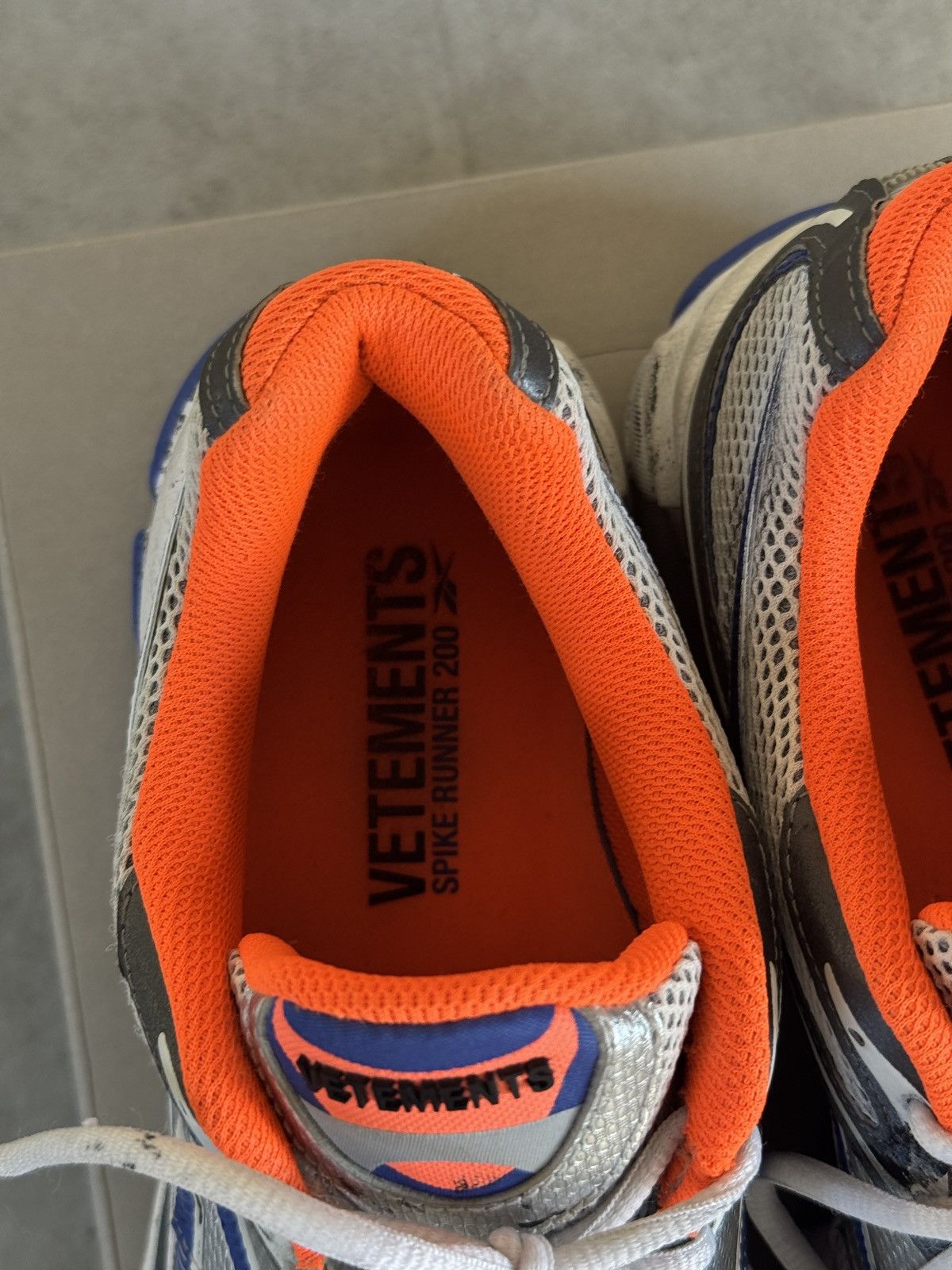 Vetements *RARE* DEMNA VETEMENTS X REEBOK SPIKE RUNNER 200 SNEAKERS Size US 10 / EU 43 - 14 Thumbnail