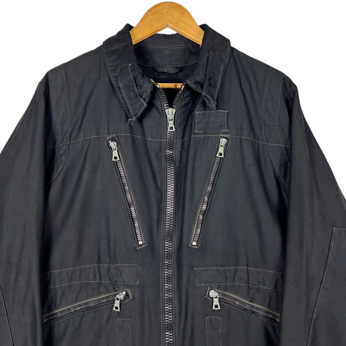 Vintage 🔥 Vintage C48 Swedish Tanker Zipper Jacket Size US M / EU 48-50 / 2 - 7 Thumbnail