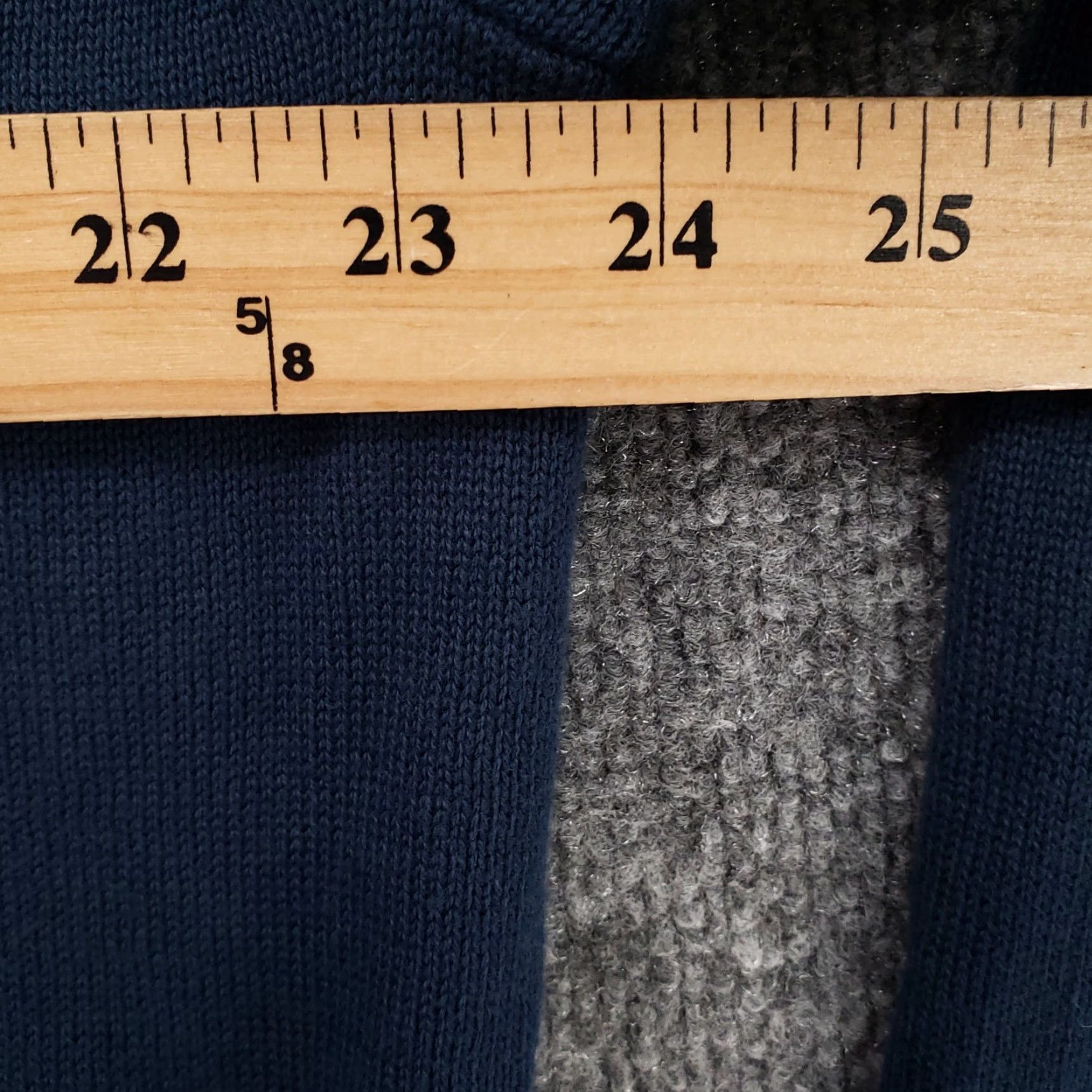 Express Express Mens XL Pullover Shirt Sweater Navy Blue V Neck Long Sleeve Golf Pullover Size US XL / EU 56 / 4 - 5 Thumbnail