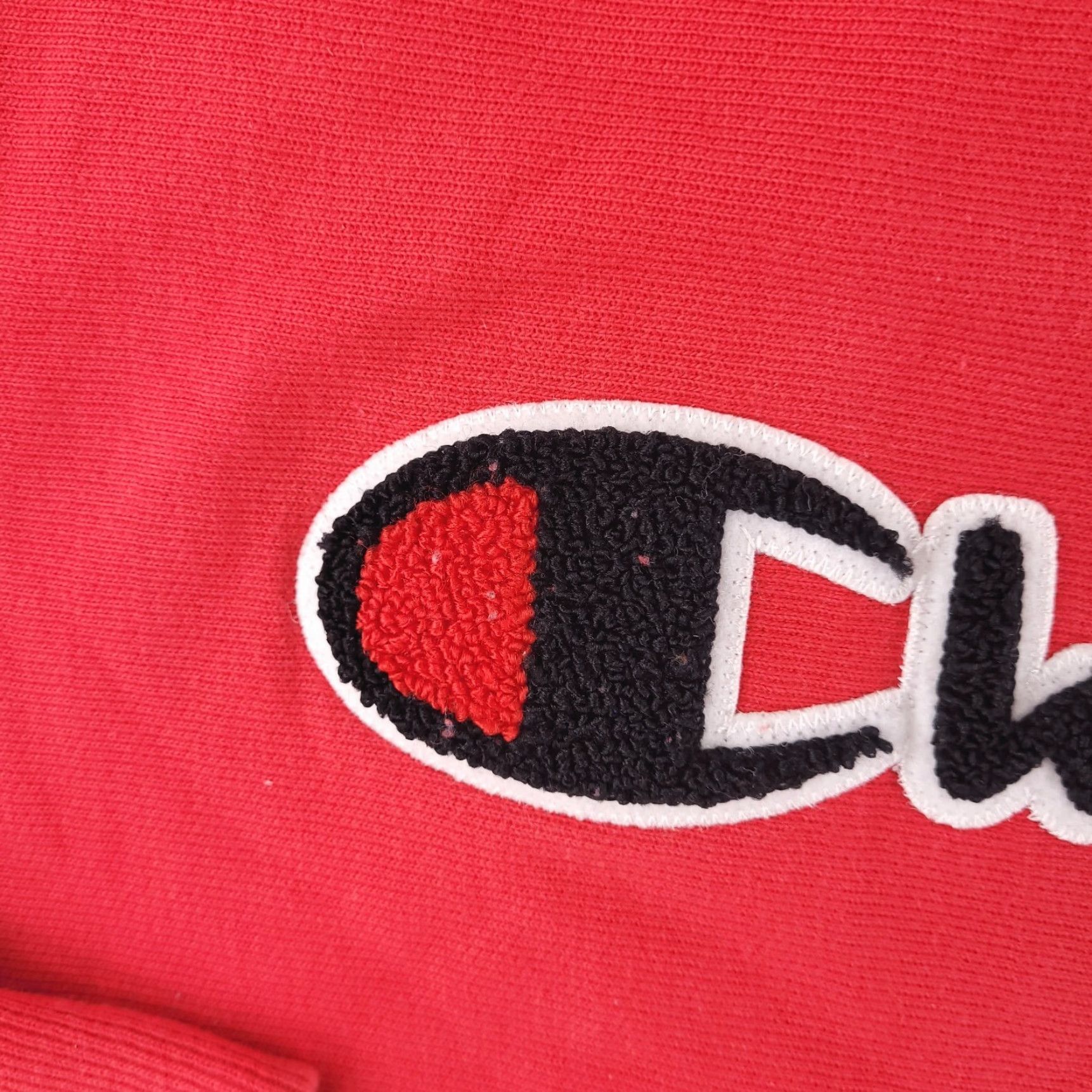 Champion Champion Sweatshirt Mens Medium Red Heavyweight Crewneck Pullover Size US M / EU 48-50 / 2 - 2 Thumbnail