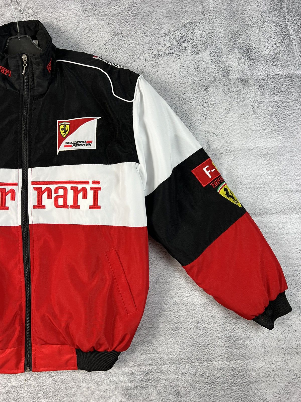 Ferrari × Vintage Vintage Ferrari racing full zip jacket Size US XL / EU 56 / 4 - 3 Thumbnail