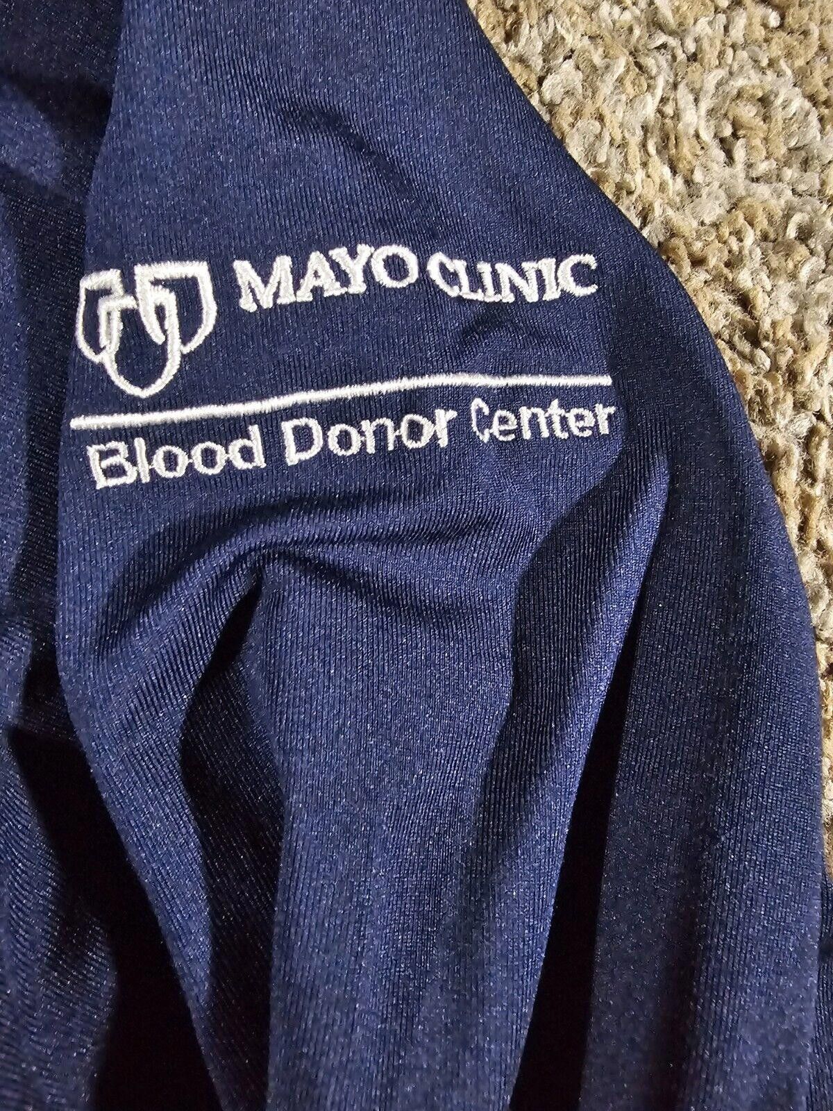 Designer Sport Tek Port Authority 1/4 Zip MAYO CLINIC Blood Center Size US L / EU 52-54 / 3 - 4 Thumbnail