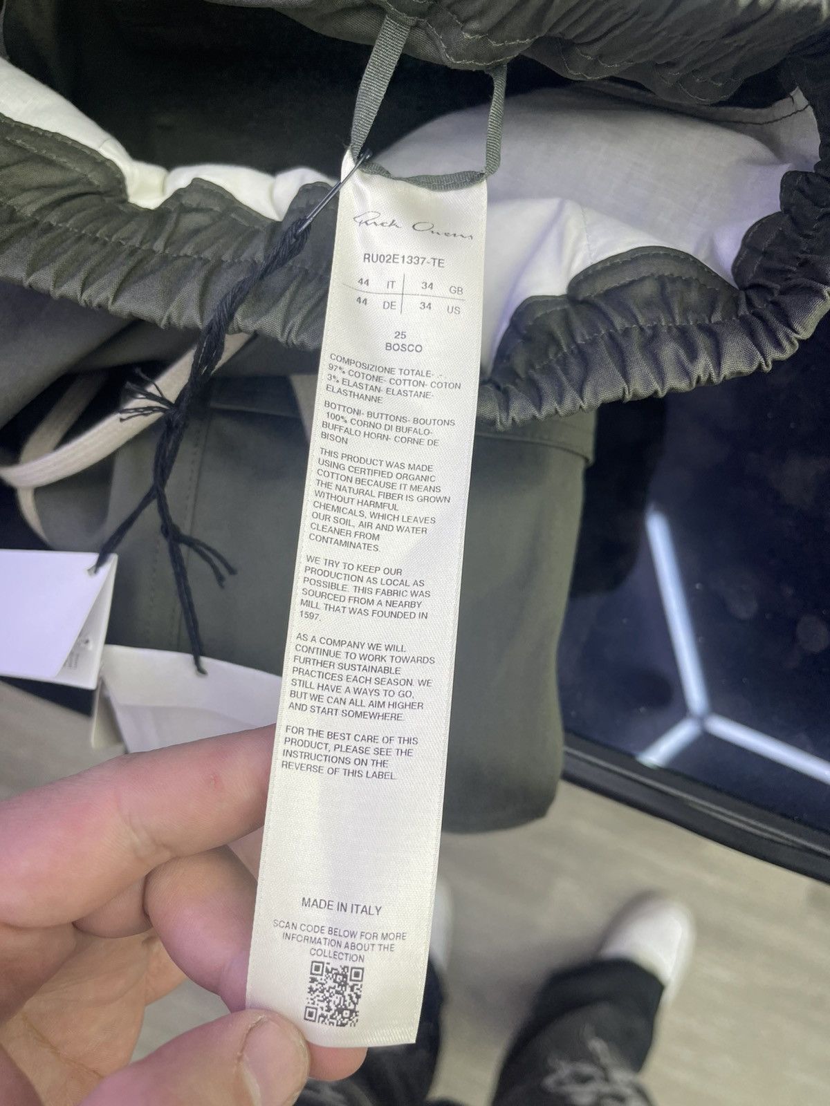 Rick Owens Rick Owens mega cargo pants olive Size US 28 / EU 44 - 4 Thumbnail