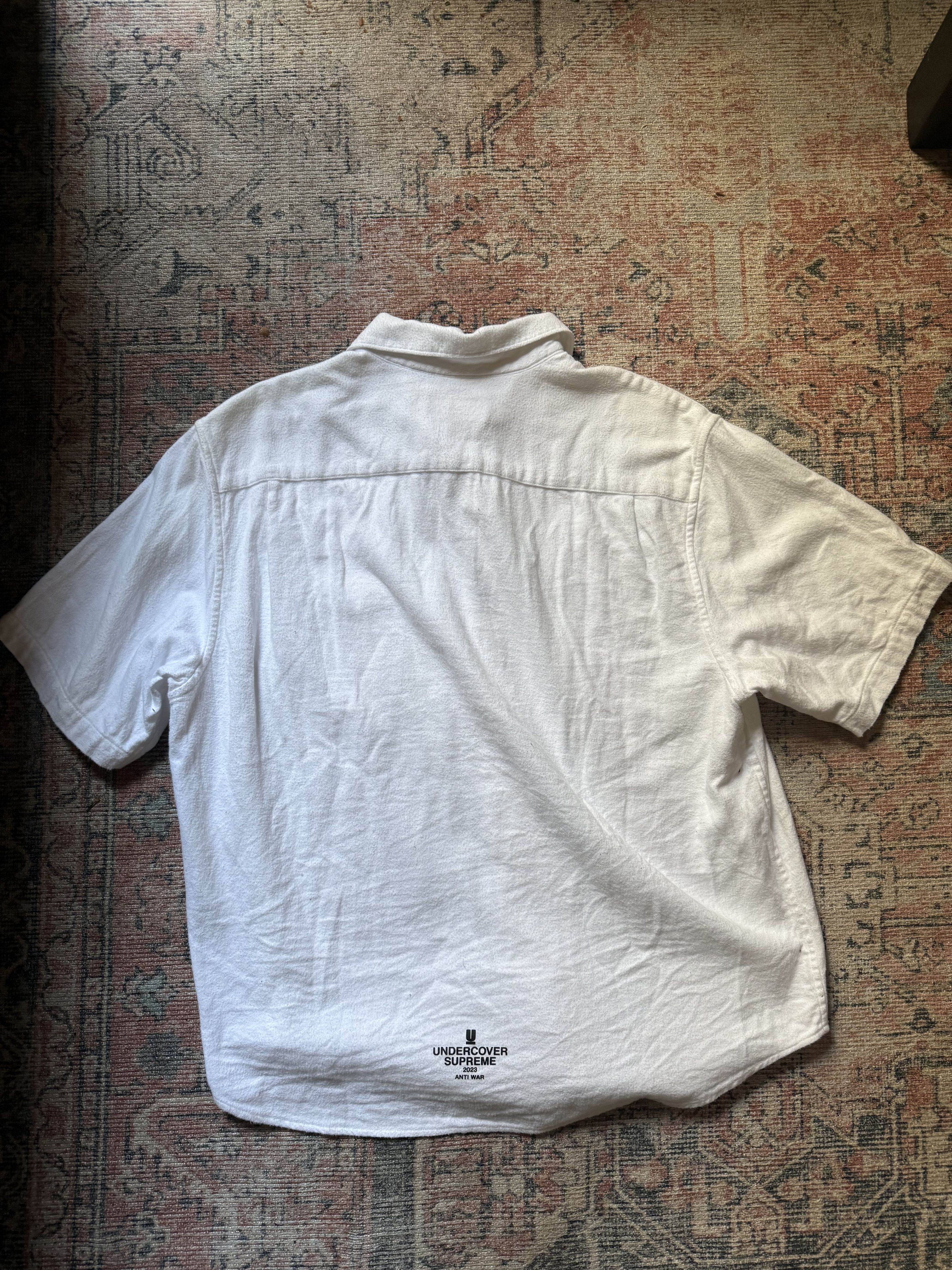 Supreme × Undercover Arabic Print Shirt Size US S / EU 44-46 / 1 - 8 Thumbnail
