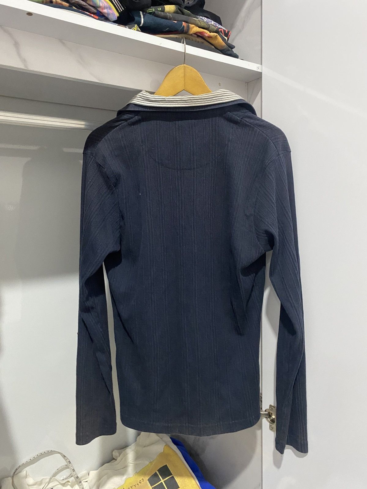 If Six Was Nine × Japanese Brand × Le Grande Bleu (L.G.B.) 💸BINDINGOFFER💸Louis Chavlon Japanese Double Collar Lgb Ifsix Size US M / EU 48-50 / 2 - 4 Thumbnail