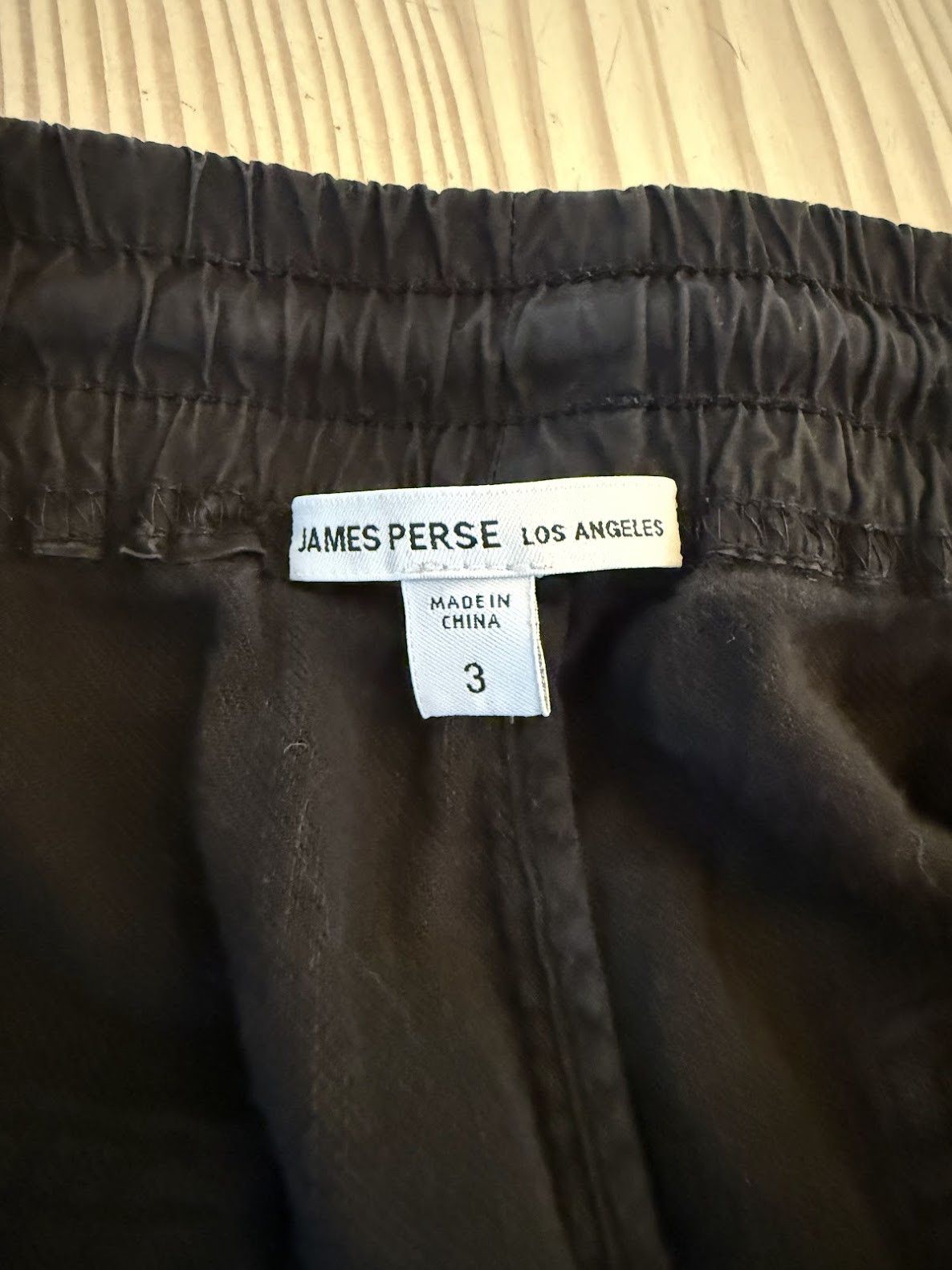 James Perse Patch Pocket Utility Pant - Black Size US 36 / EU 52 - 2 Thumbnail