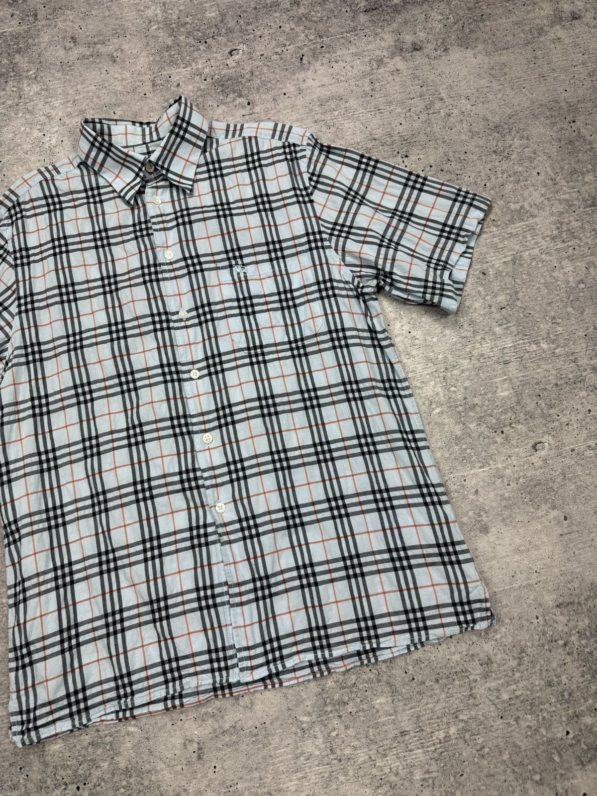 Burberry Vintage Y2K Style Burberry London Nova Check Checkered Shirt Size US M / EU 48-50 / 2 - 5 Thumbnail