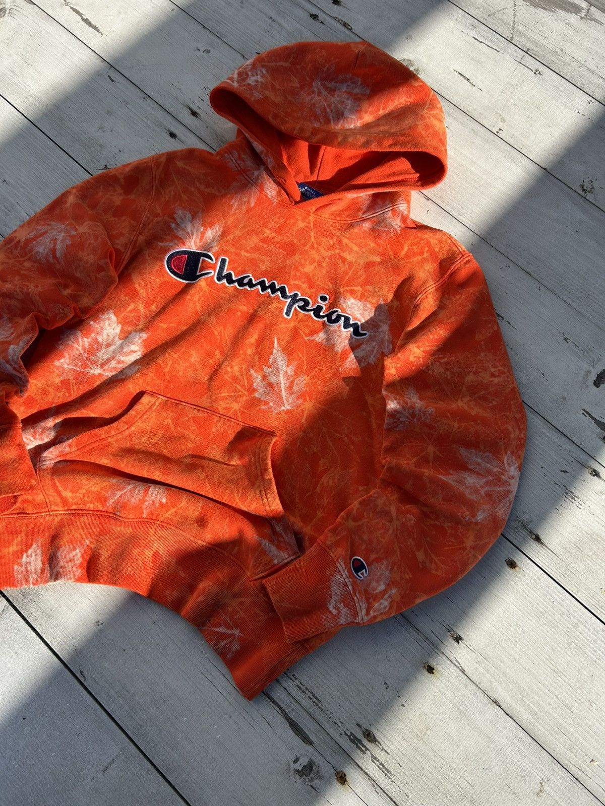 Champion Handmade hoodie champion vintage custom real tree y2k Size S / US 4 / IT 40 - 7 Thumbnail