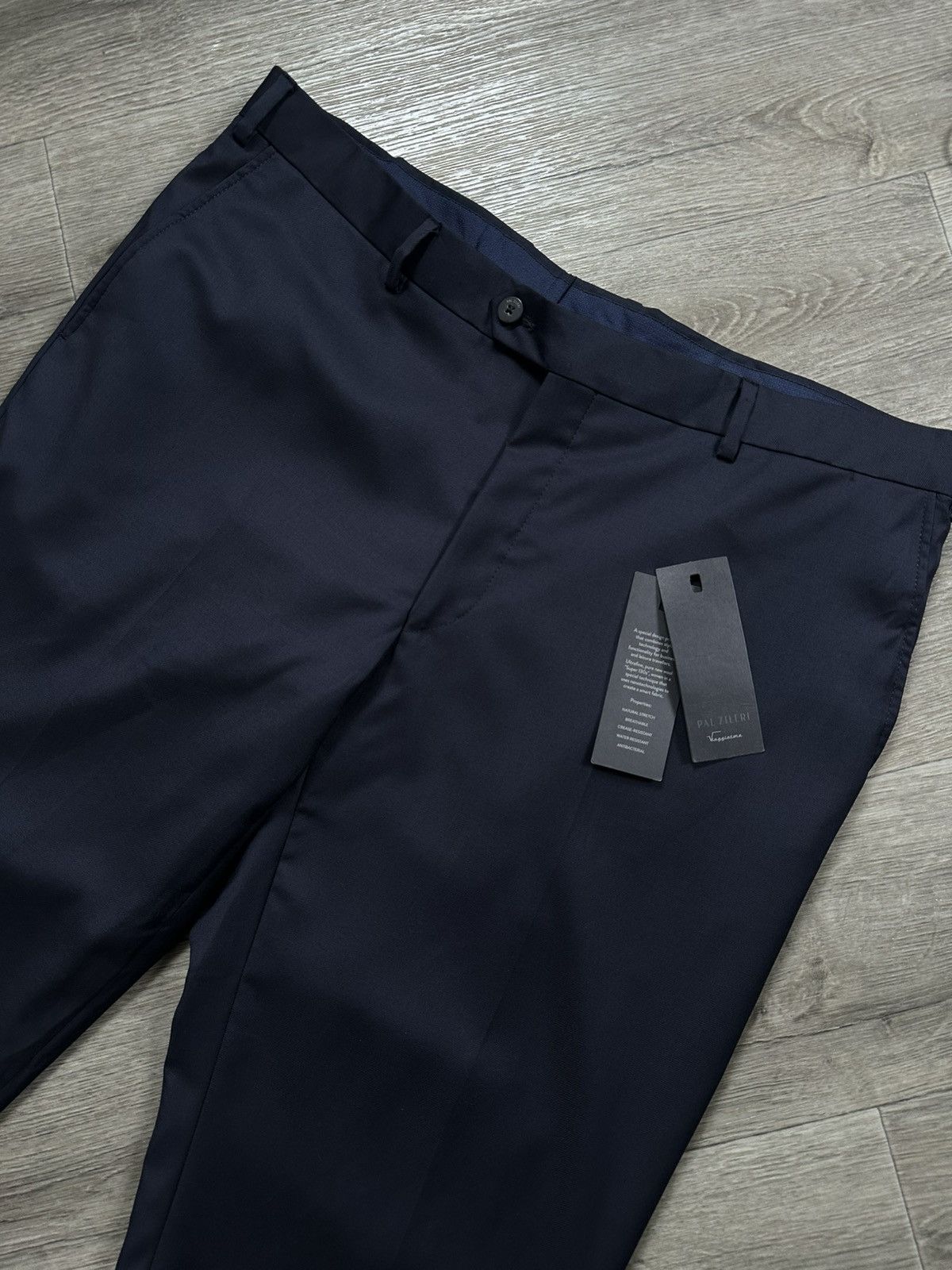 Pal Zileri 🫧 PAL ZILERI WOOL PANTS LUXURY MADE IN ITALY NEW Size US 34 / EU 50 - 3 Thumbnail