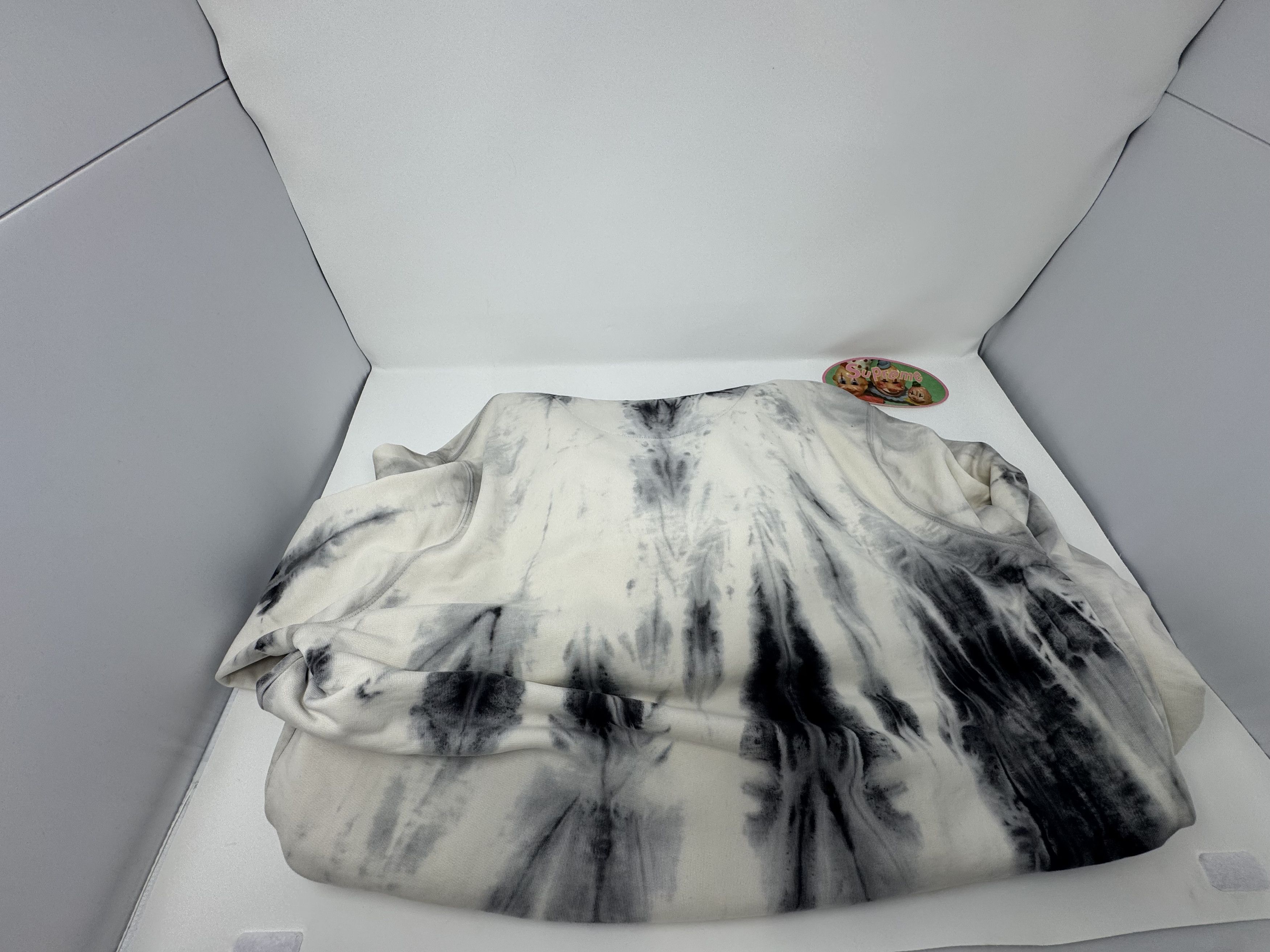 Palace Middle Finger-Up hoodie tie dye black grey Size US L / EU 52-54 / 3 - 3 Thumbnail