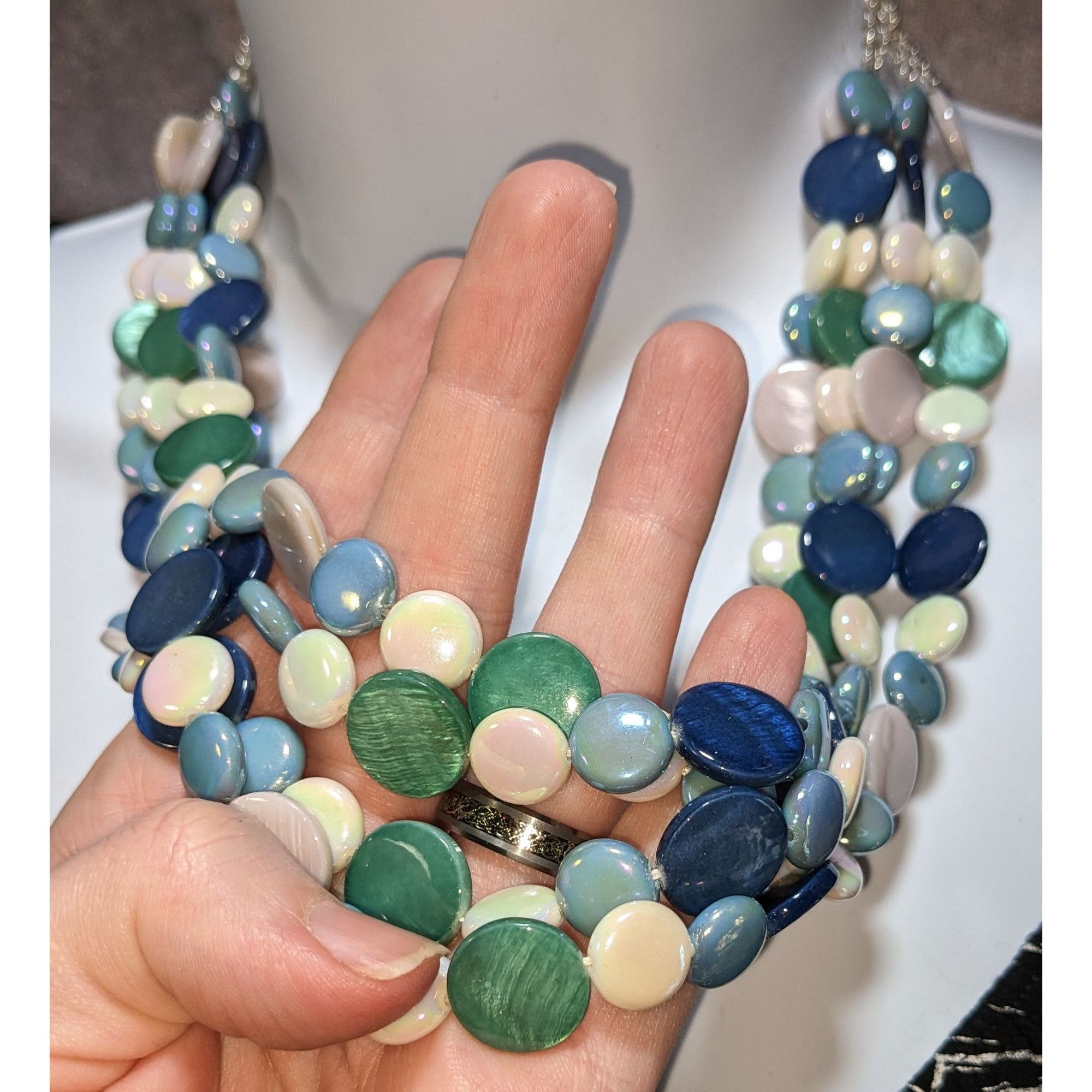 Other Vintage Mermaidcore Multi-Strand Shell Necklace Size ONE SIZE - 4 Thumbnail