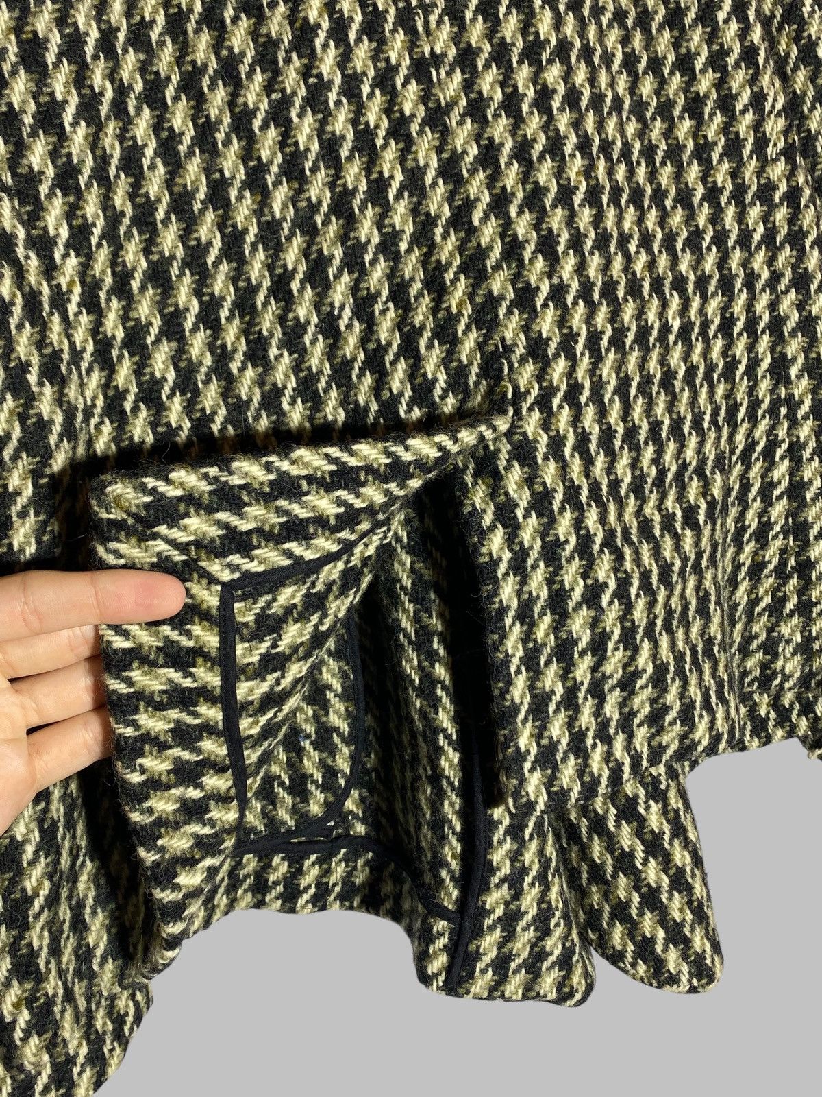 Marni Marni Wool Tweed Jacket Houndstooth Pattern Women’s Size 44 Size M / US 6-8 / IT 42-44 - 18 Thumbnail