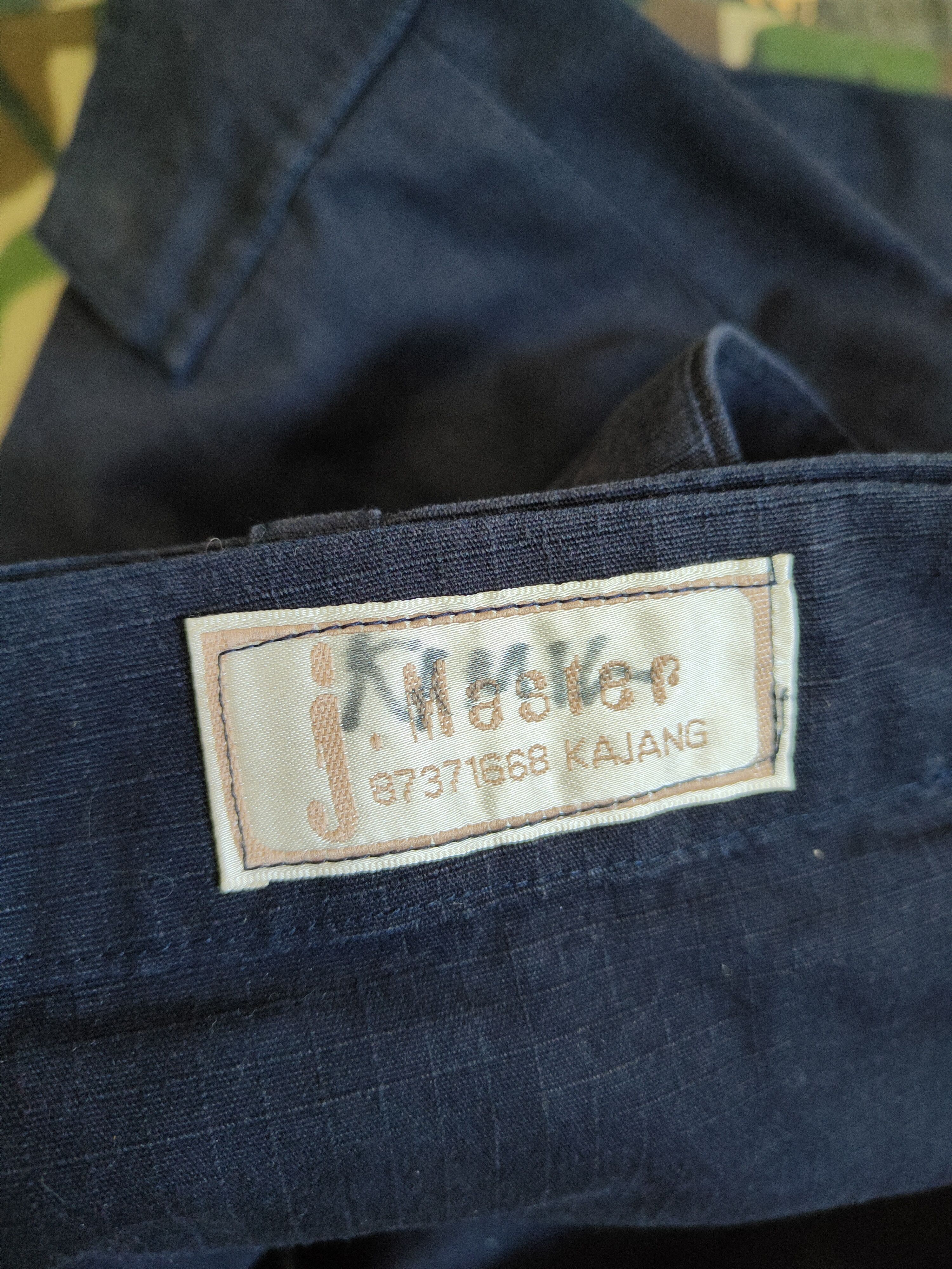 Japanese Brand J.Master Dark Blue Multipocket Jogger Pants #S2645 Size US 30 / EU 46 - 13 Thumbnail