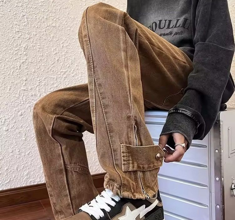 Japanese Brand Ankle Zipper Denim Pant Size US 34 / EU 50 - 1 Thumbnail
