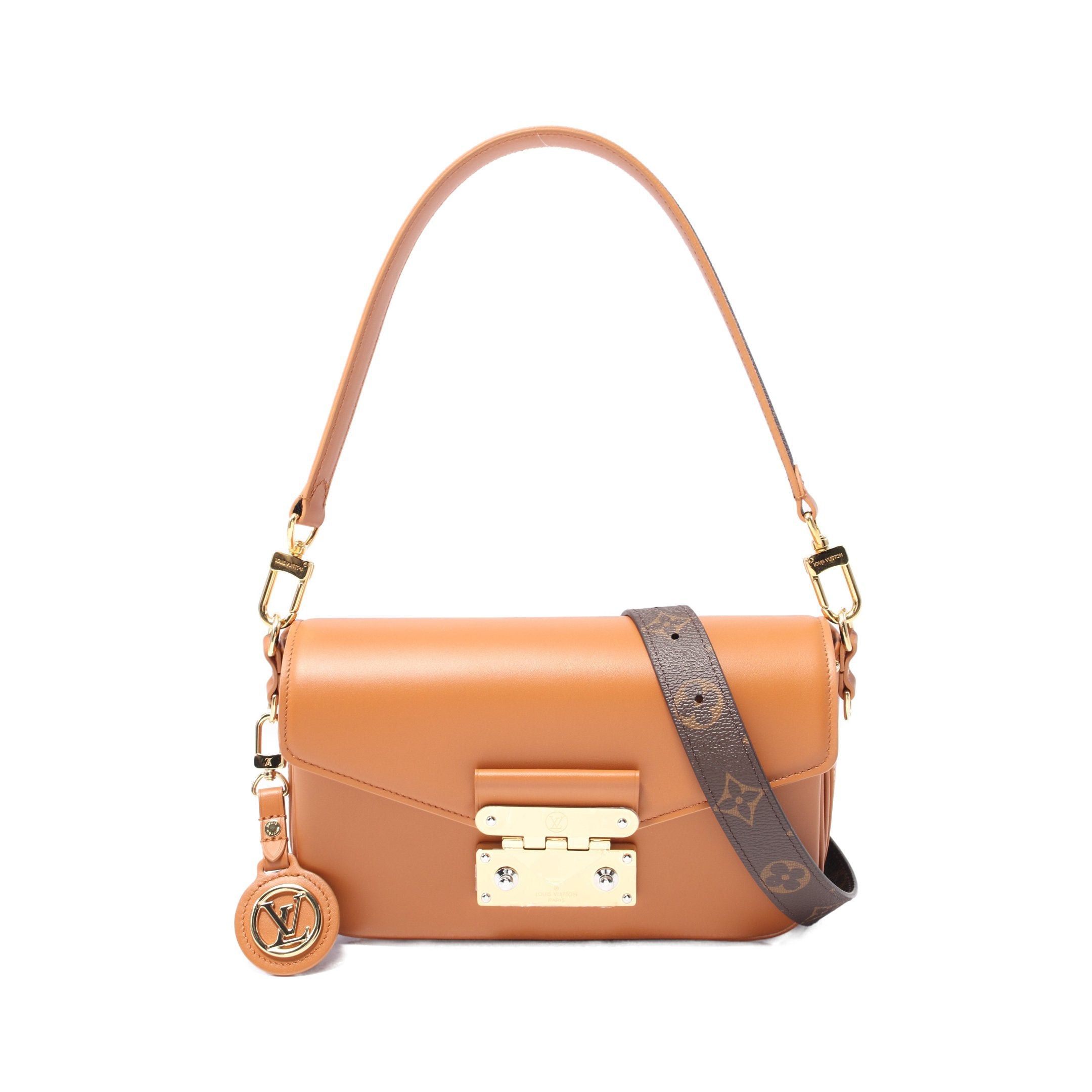 Louis Vuitton Louis Vuitton Swing Hazelnuts Handbag Leather Brown Size ONE SIZE - 1 Thumbnail