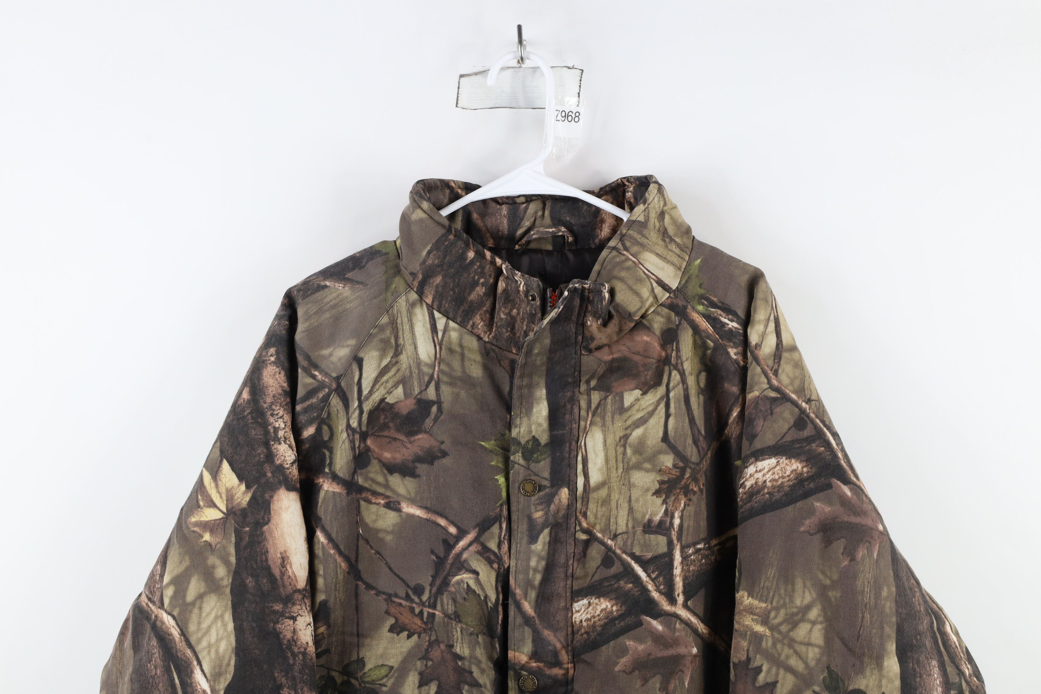 Vintage Vintage 90s Streetwear Camouflage Full Zip Bomber Jacket Size US XXL / EU 58 / 5 - 2 Thumbnail