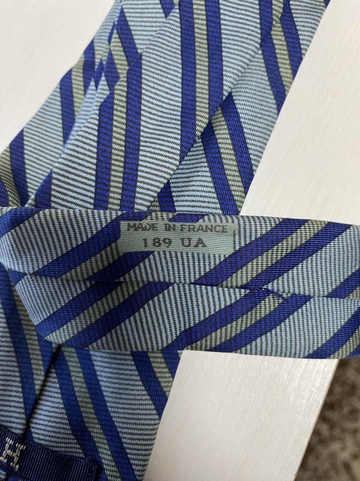 Hermes Hermes vintage silk blue Size ONE SIZE - 4 Thumbnail