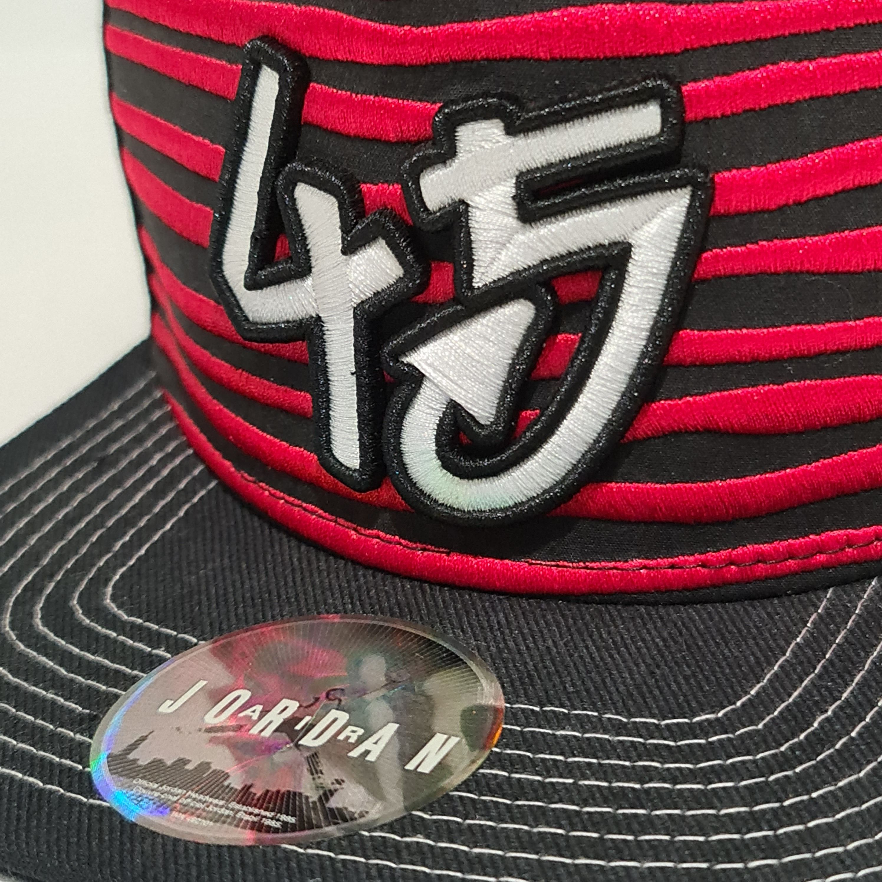 Jordan Brand Jordan Cap Snapback 'MJ Jersey #45' Black/Red Size ONE SIZE - 6 Thumbnail