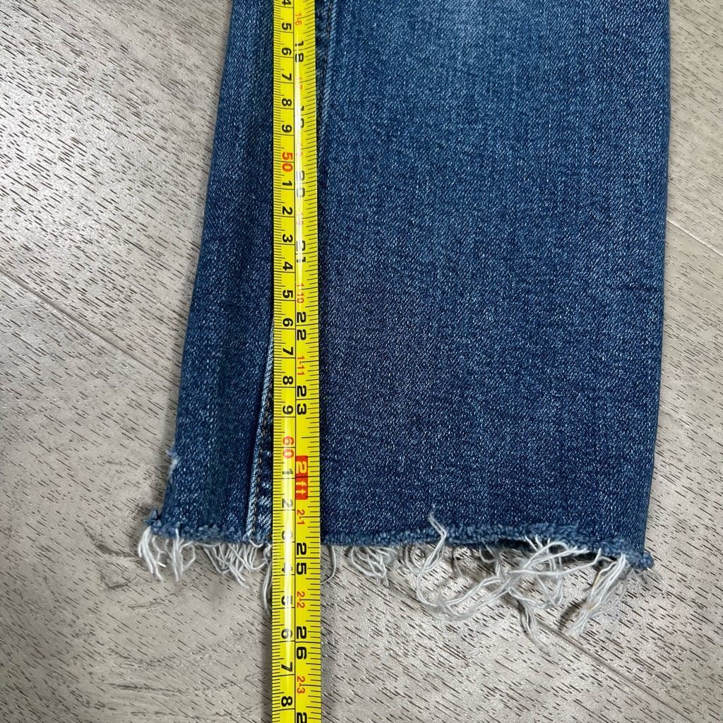 Free People We The Free High Rise Slim Straight Jeans, Intentional Distr Size 26" / US 2 / IT 38 - 6 Thumbnail