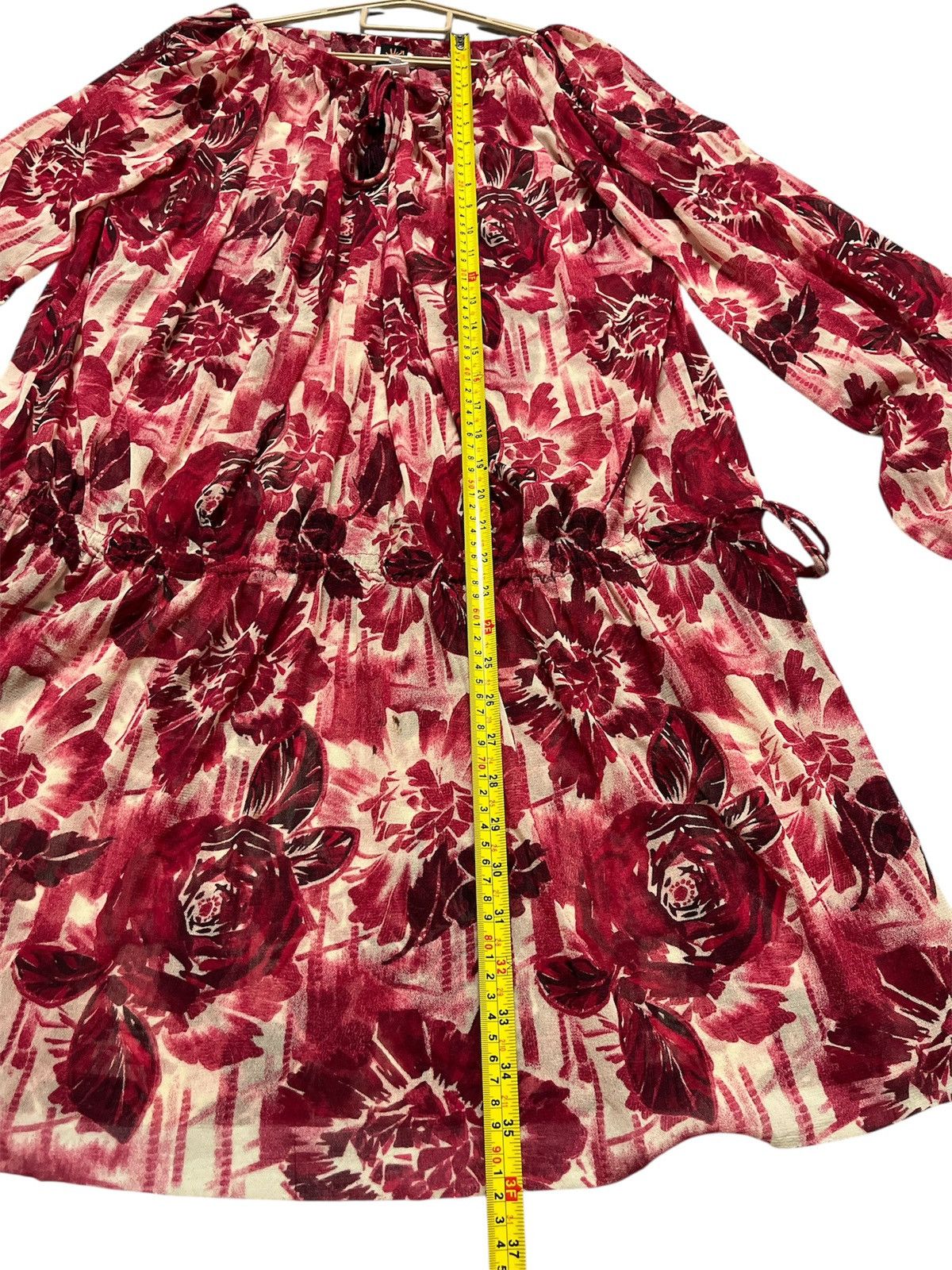 Jean Paul Gaultier JEAN PAUL GAULTIER SOLEIL BLOUSON DRESS WHITE/RED FLORAL Size M / US 6-8 / IT 42-44 - 11 Thumbnail