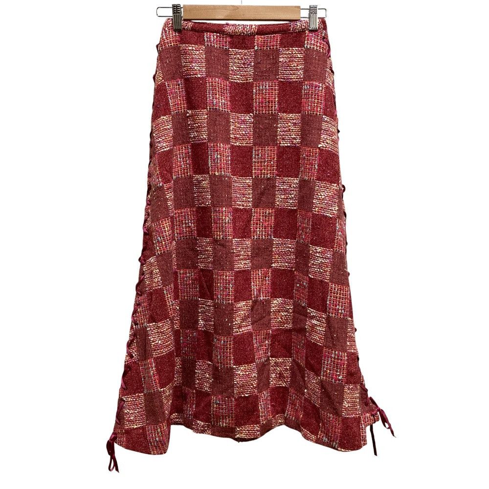 Other Other WONDERFUL WORLD Tweed Long Skirt Textile Skirts DUTY FREE for USA Size ONE SIZE - 1 Thumbnail