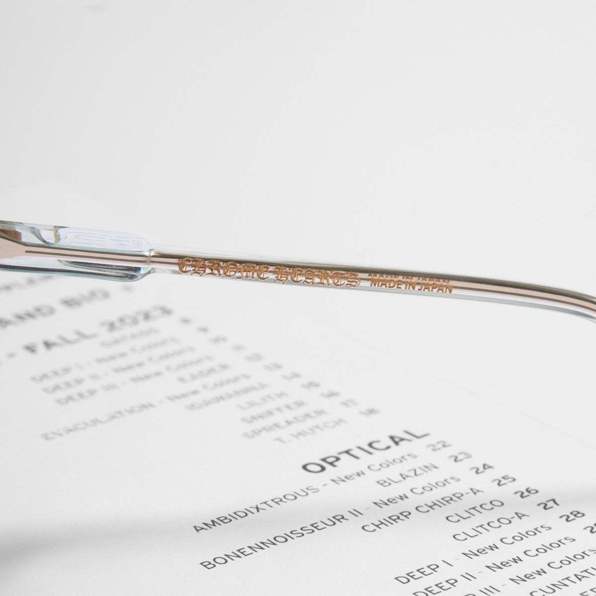 Chrome Hearts CHROME HEARTS STIFFILIS CRYSTAL GLASSES Size ONE SIZE - 4 Thumbnail