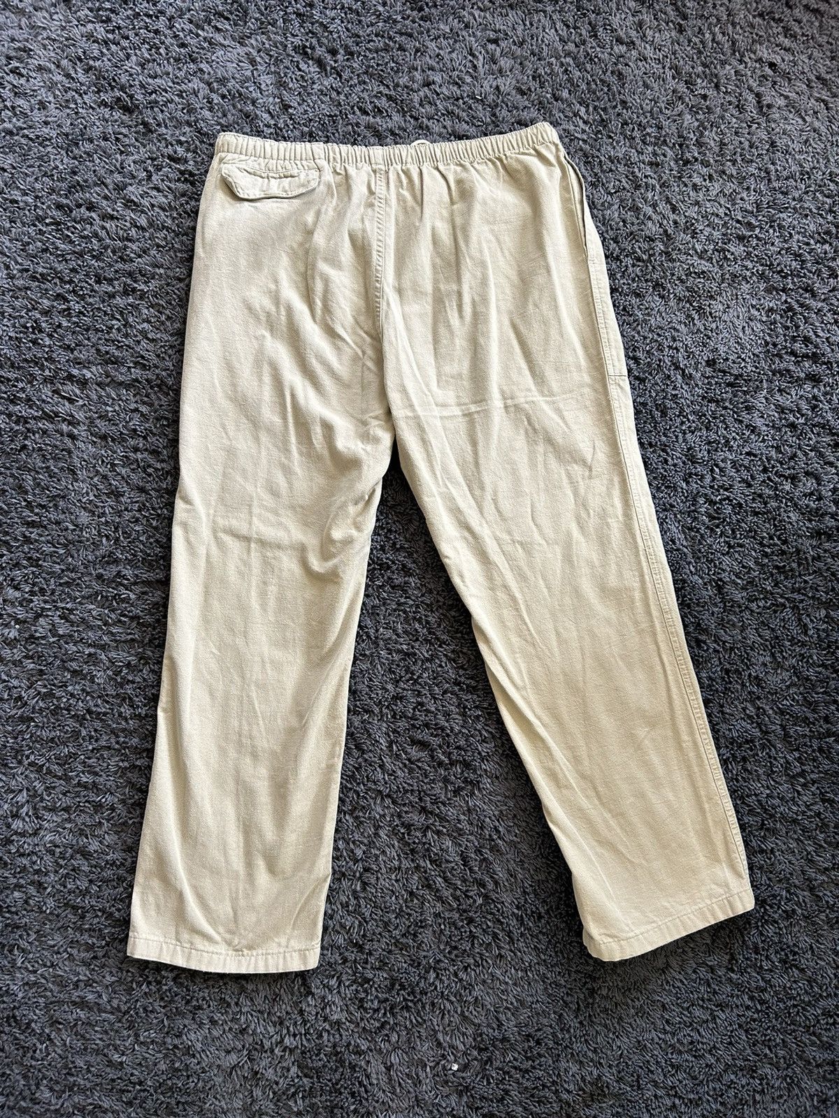 Polo Ralph Lauren Vintage made in USA military drawstring khaki pant XL Size US 36 / EU 52 - 5 Thumbnail