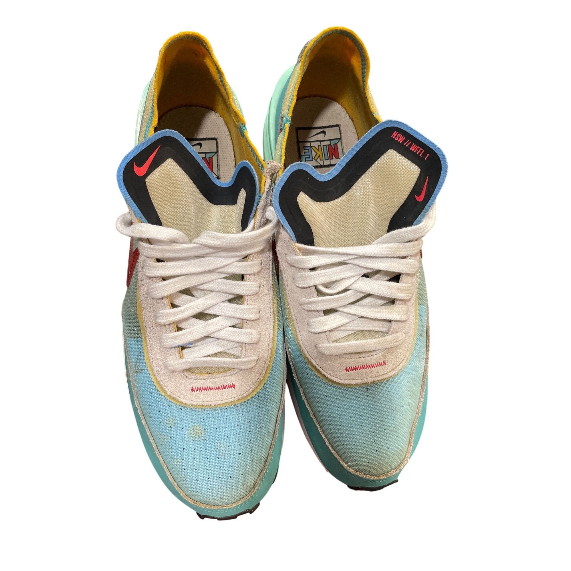 Nike Nike Waffle 1 Multi Easter University Red men low top sneake Size US 12 / EU 45 - 16 Thumbnail