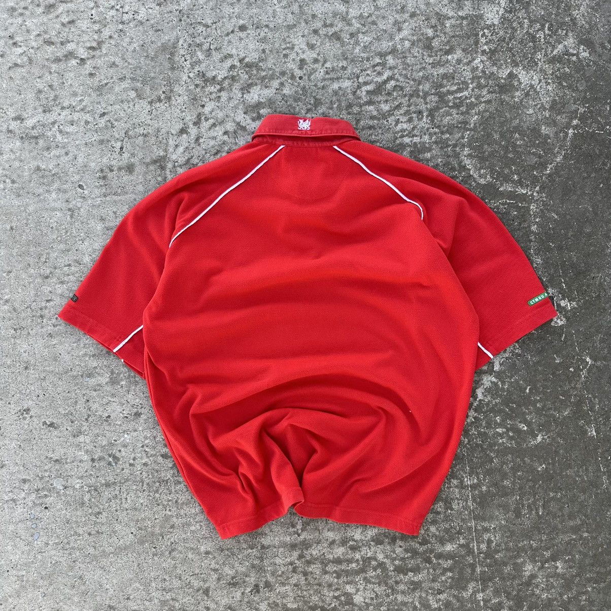 Reebok × Vintage Vintage T-shirts Reebok WRU Rugby Polo Redstone Y2K 00s Size US L / EU 52-54 / 3 - 2 Thumbnail