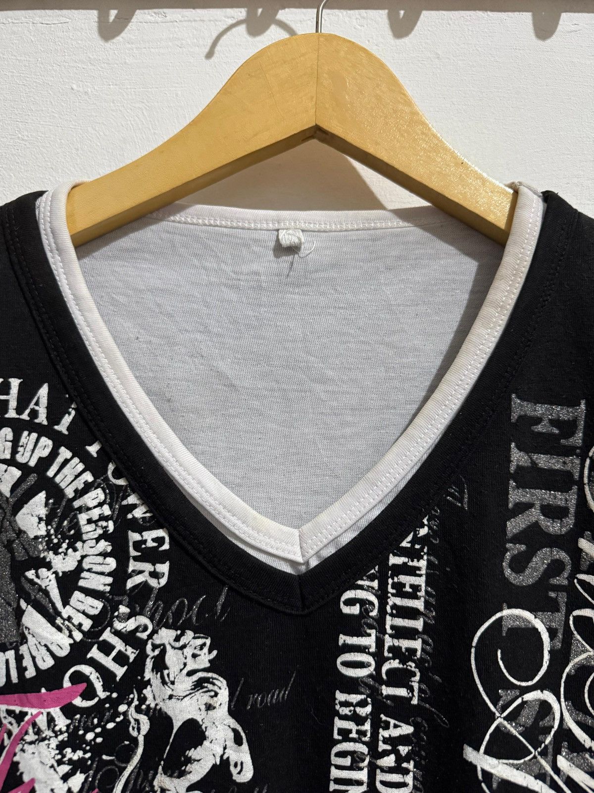 Hysteric Glamour × If Six Was Nine × Japanese Brand Y2k double layer ifsixwasnine style tshirt Size US L / EU 52-54 / 3 - 3 Thumbnail