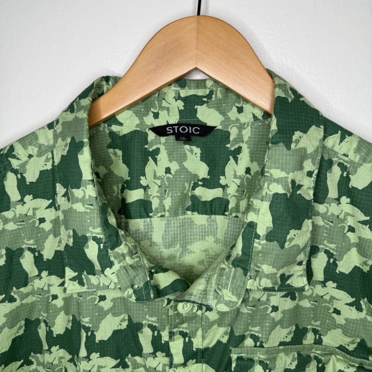 Stoic Stoic Men’s Button-Up Shirt Camo Short Sleeve Size XXL New Size US XXL / EU 58 / 5 - 3 Thumbnail